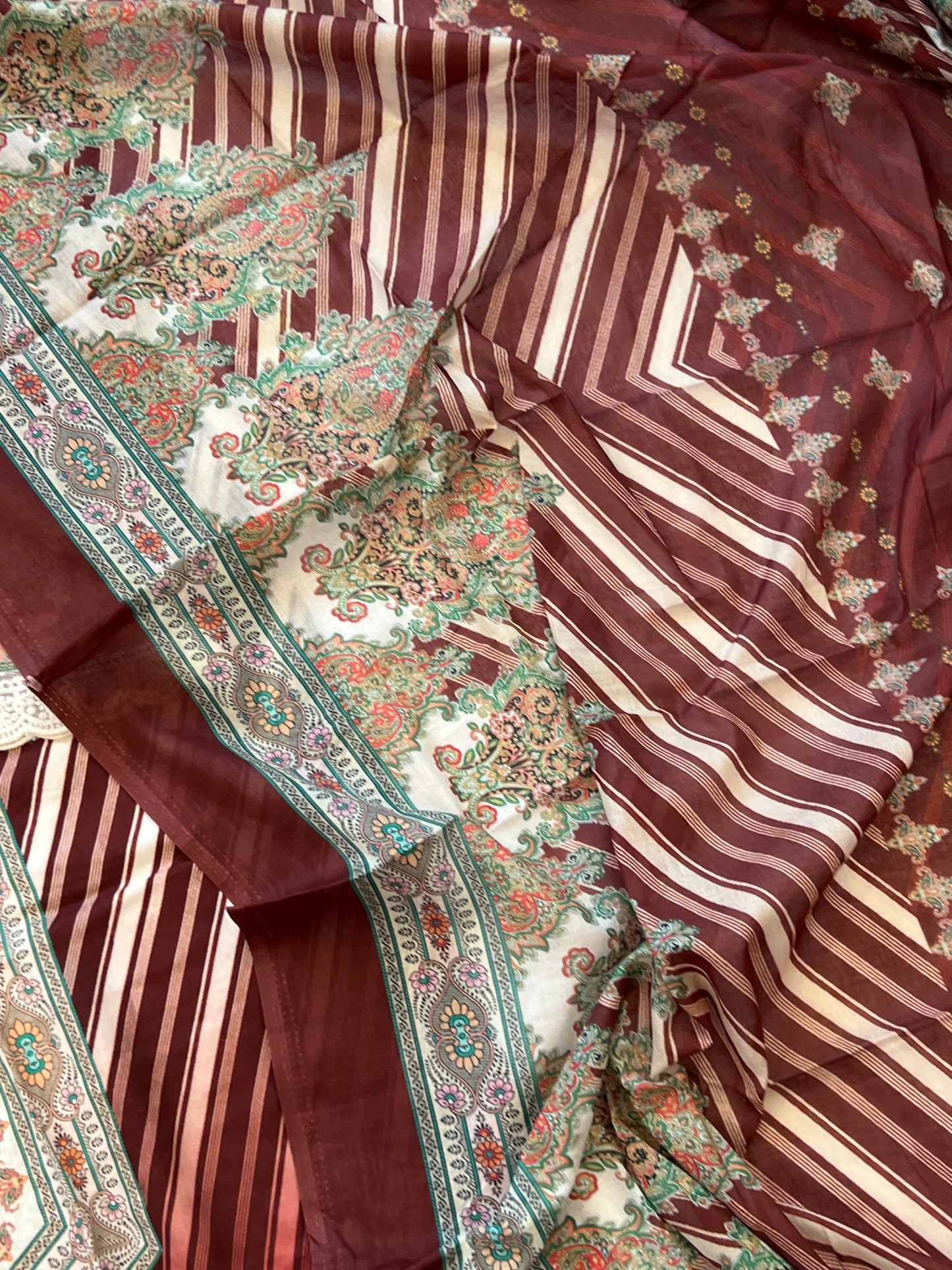 MARKESH COTTON READYMADE SUIT 3 Q