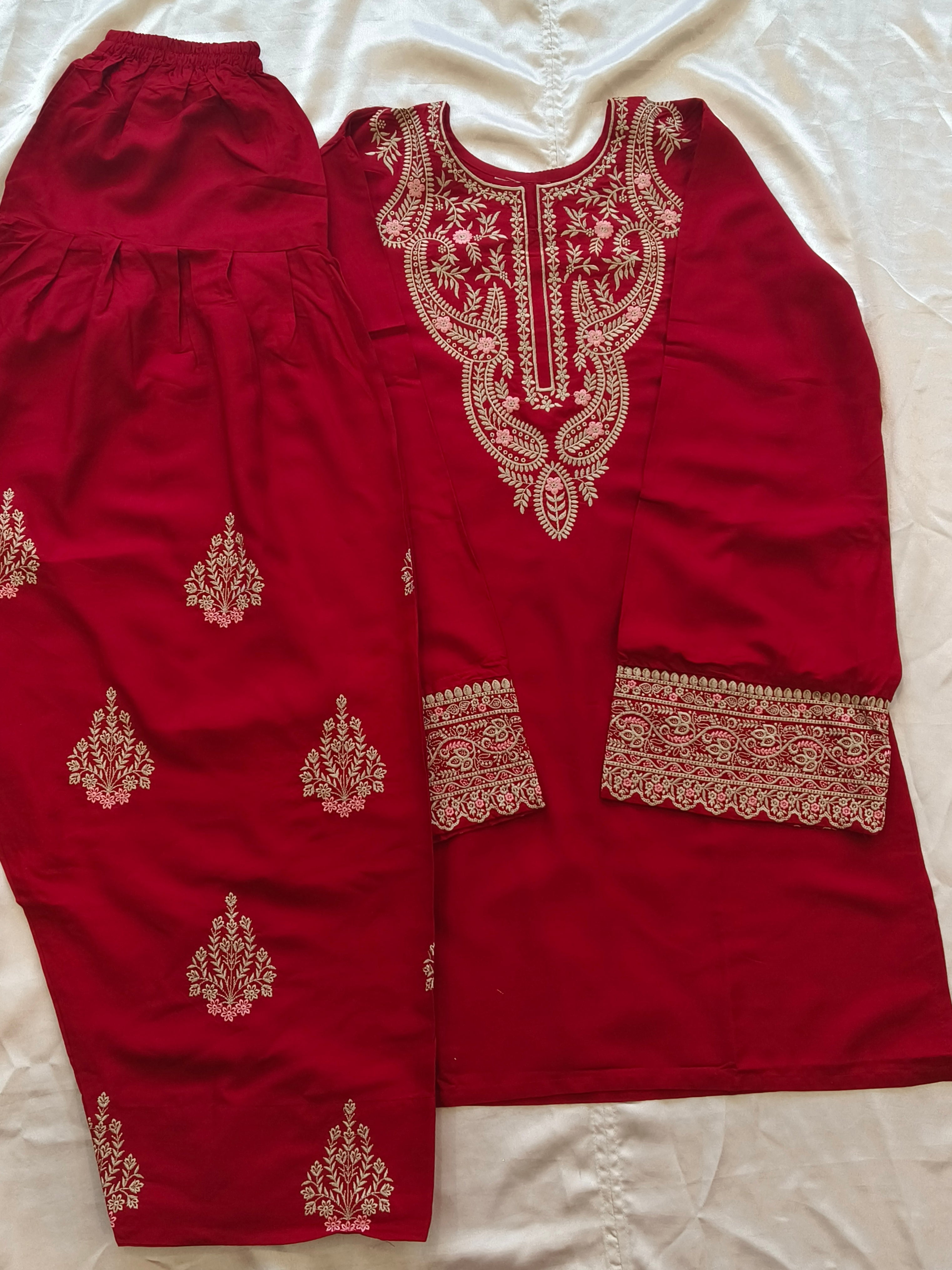 YUMNA LAWN FARSHI SHALWAR SET