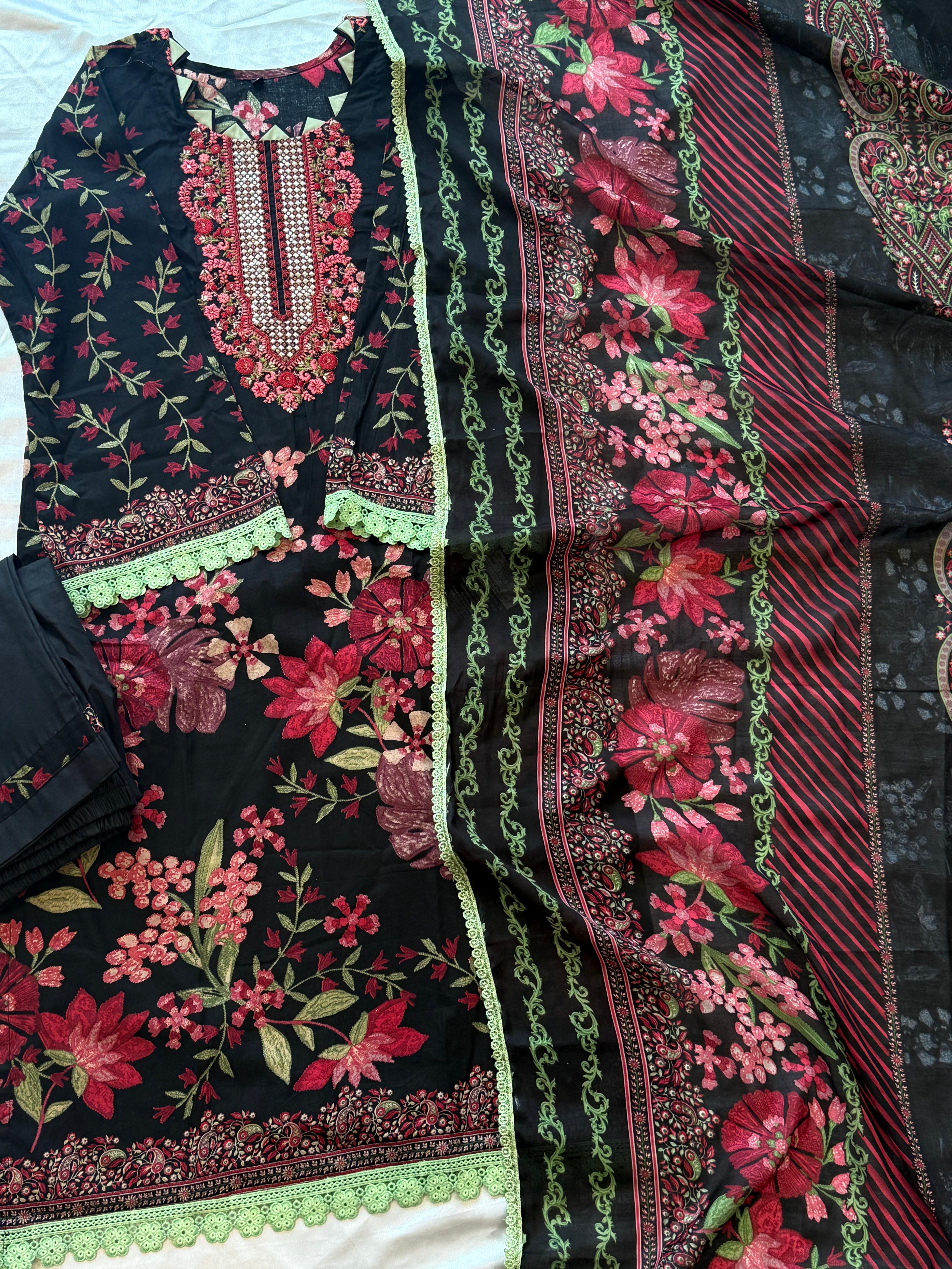 JADE PATCH READYMADE SUIT 7 Q