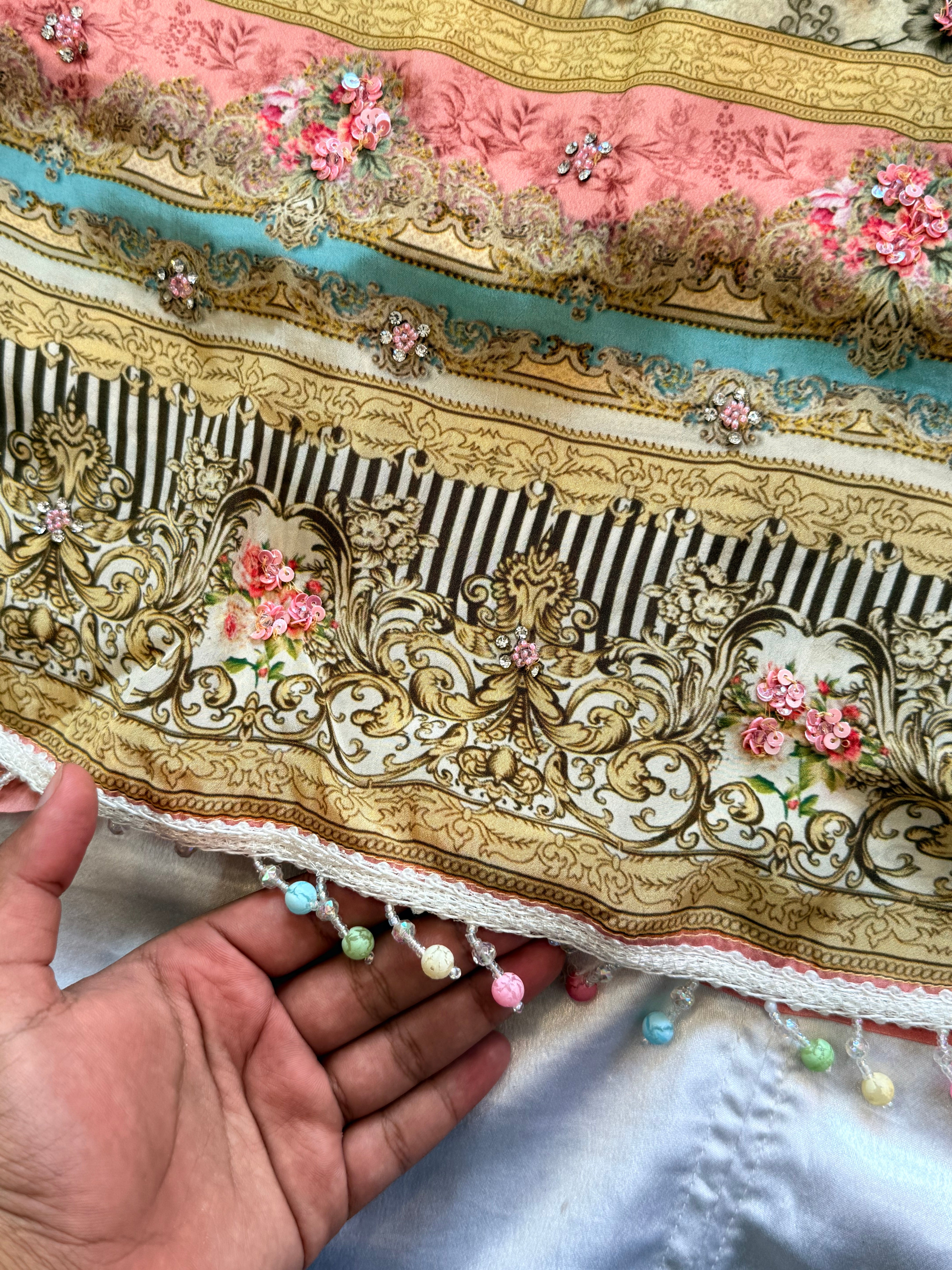 NAZAKAT CREPE READYMADE SUIT 2