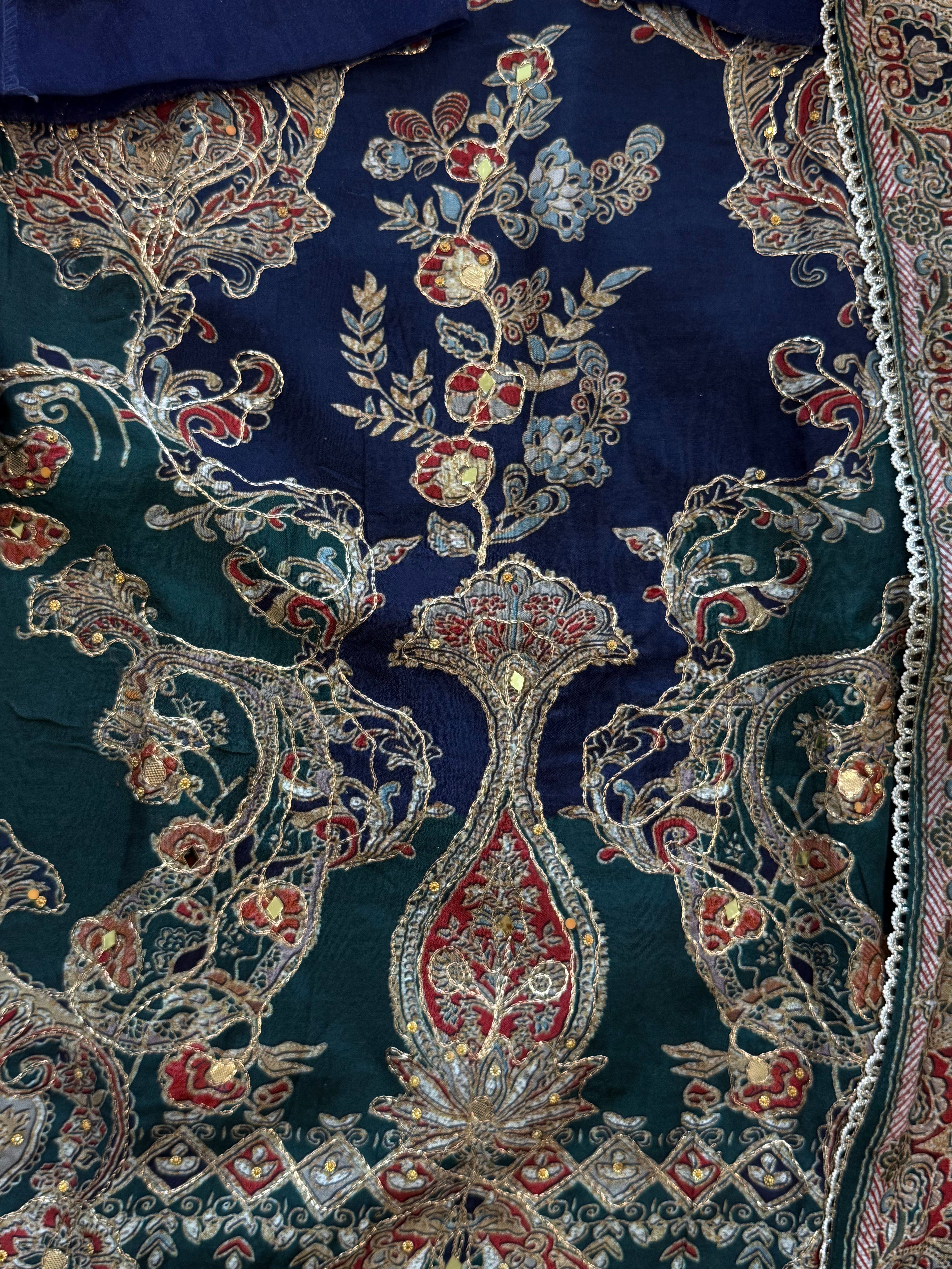 RAHI MUSLIN READYMADE SUIT 5