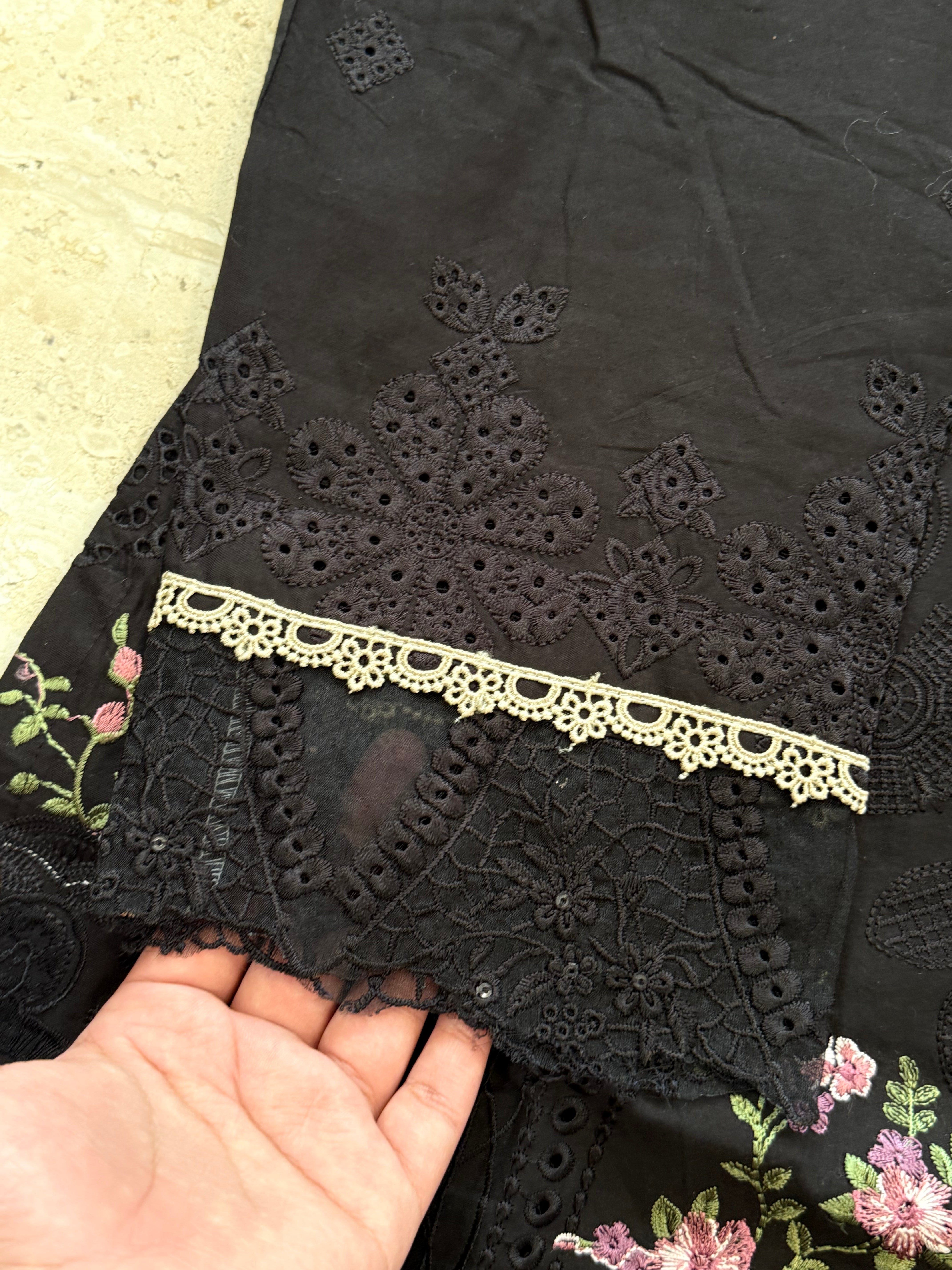 YUMNA BLACK READYMADE SUIT