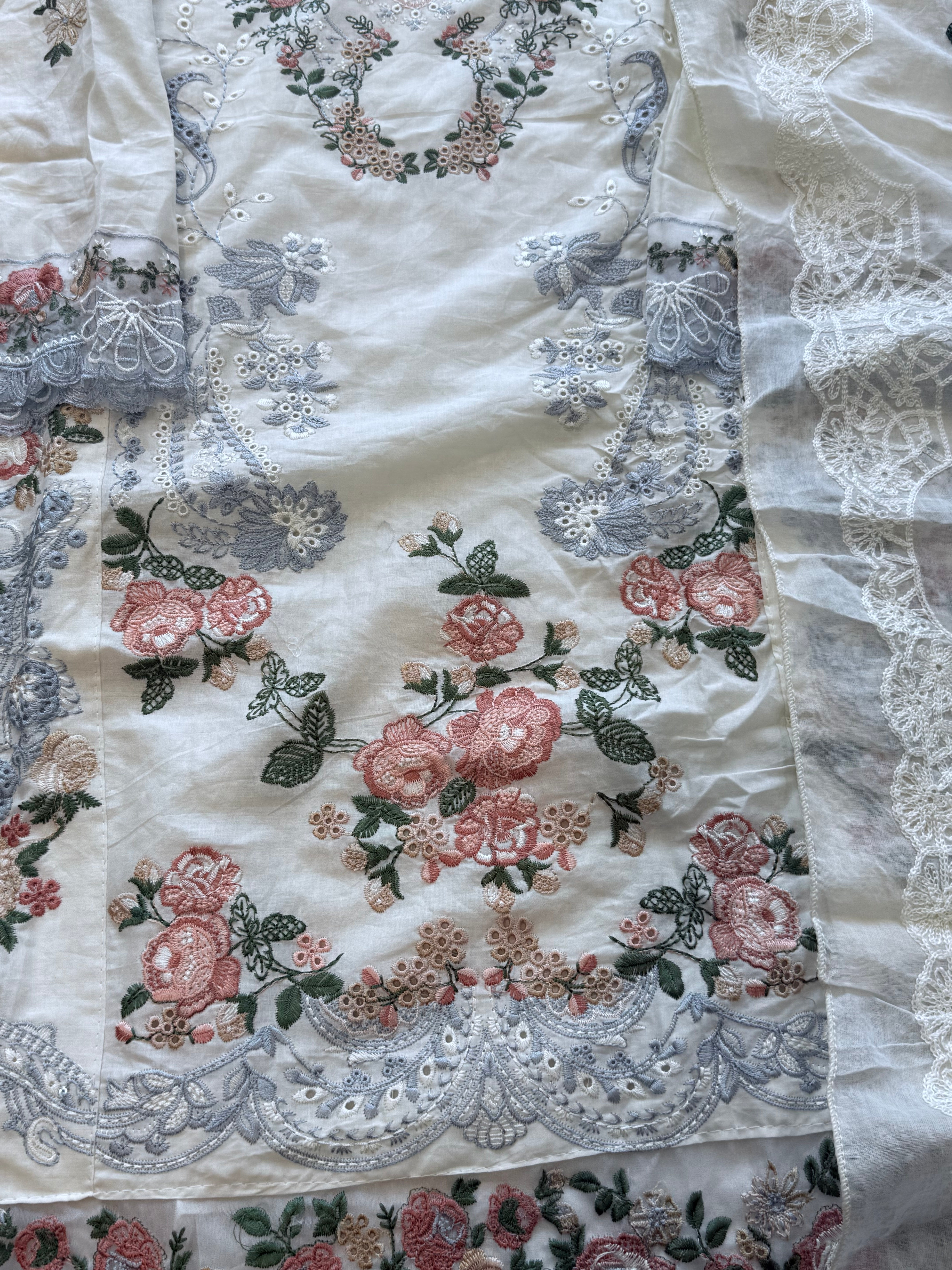 ELAF COTTON  EMBROIDERY SUIT 4