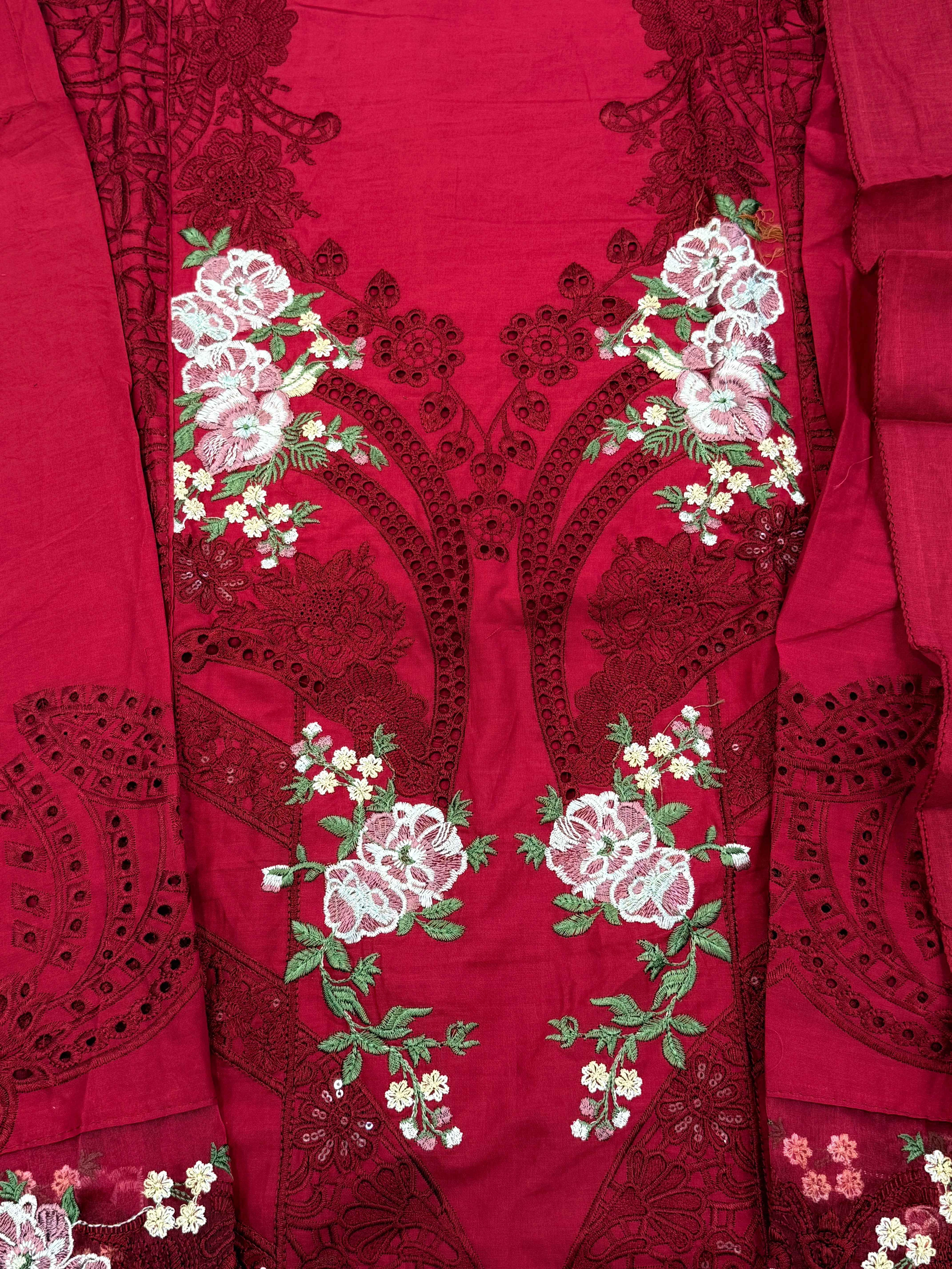 YUMNA COTTON EMBROIDERY SUIT 2 Q