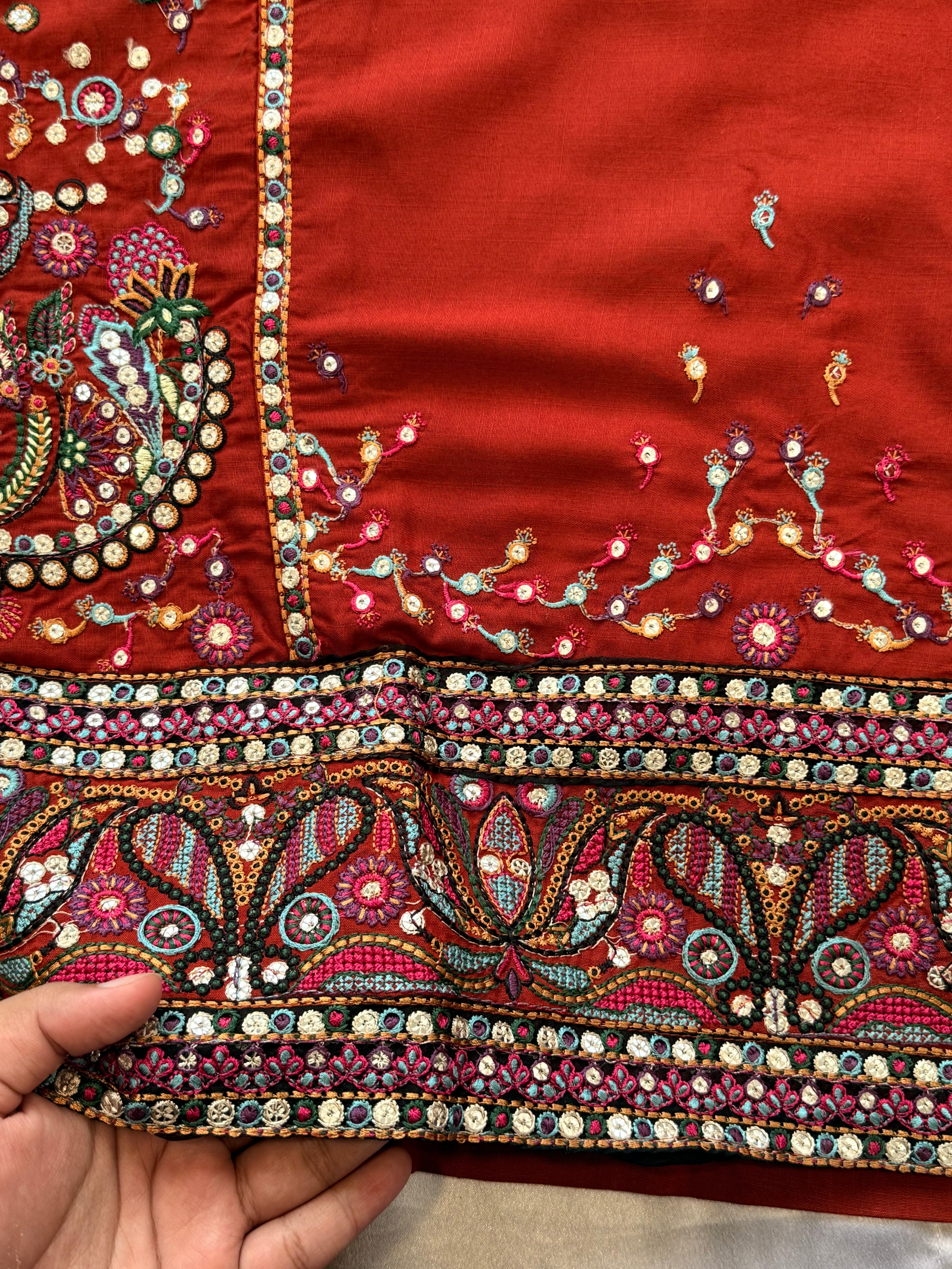 IMROZA RAYON EMBROIDERY SUIT 3 Q