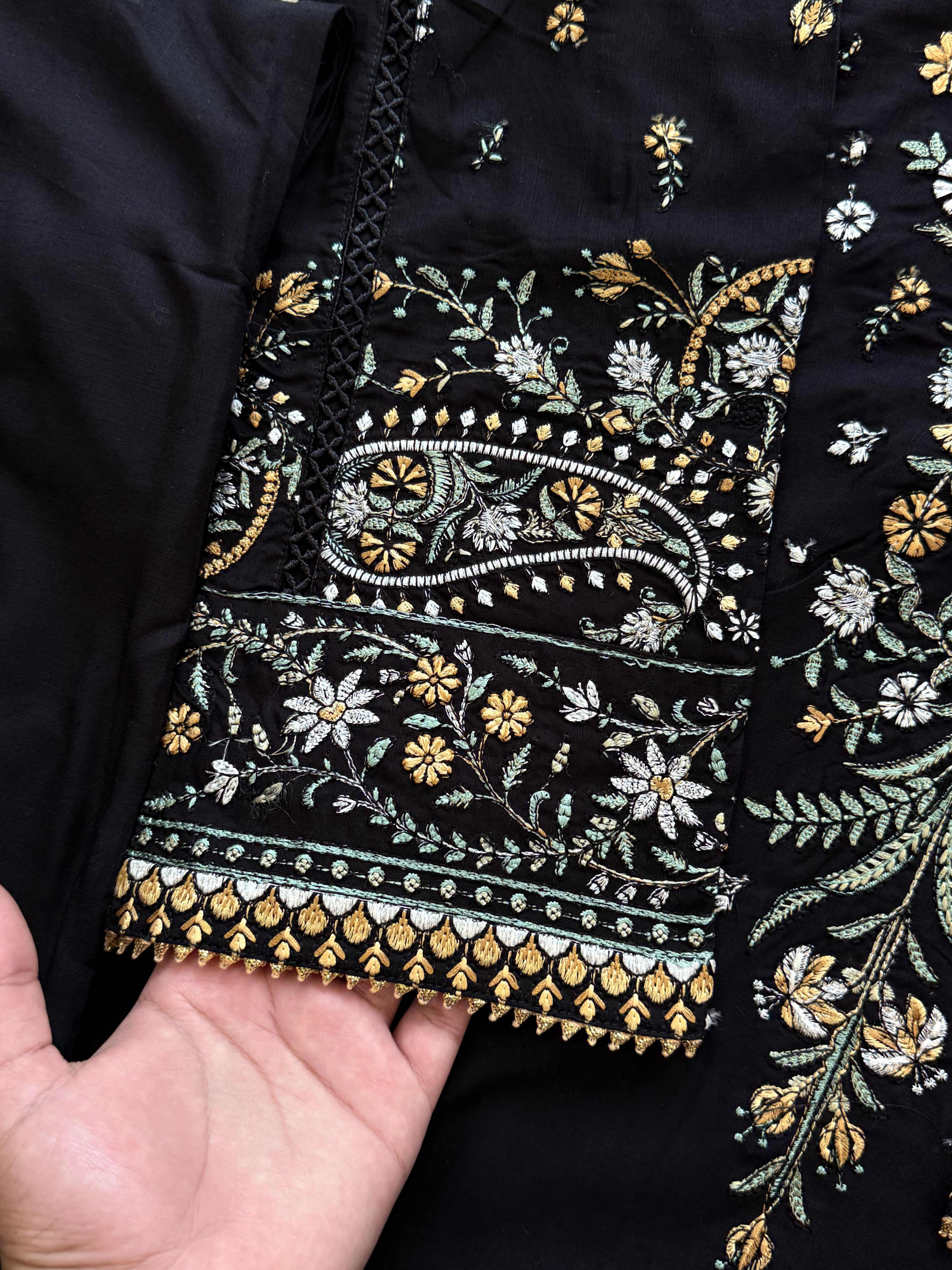 JUGNU LAWN EMBROIDERY SUIT