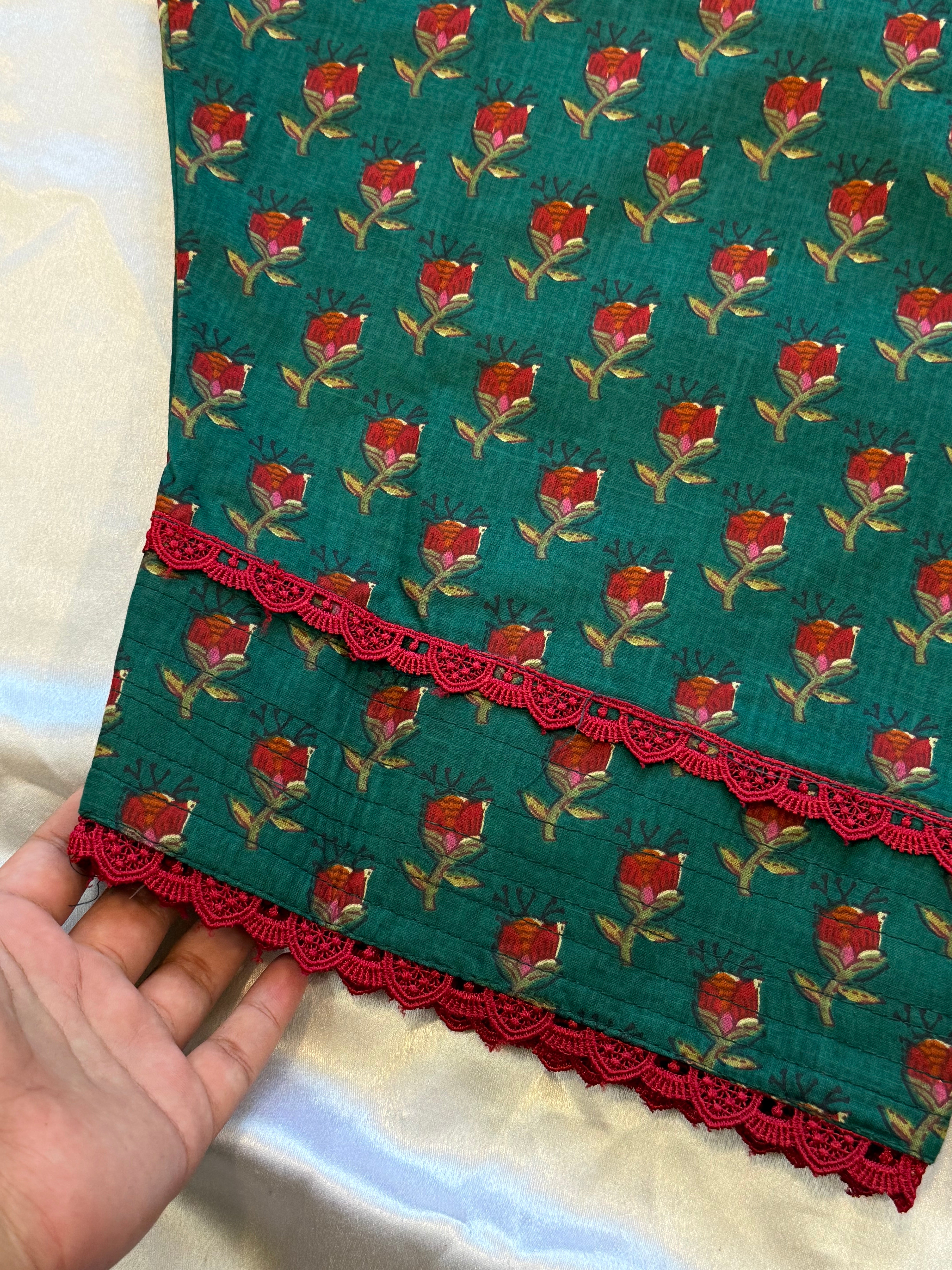 JAIPURI COTTON FARSHI SHALWAR SUIT