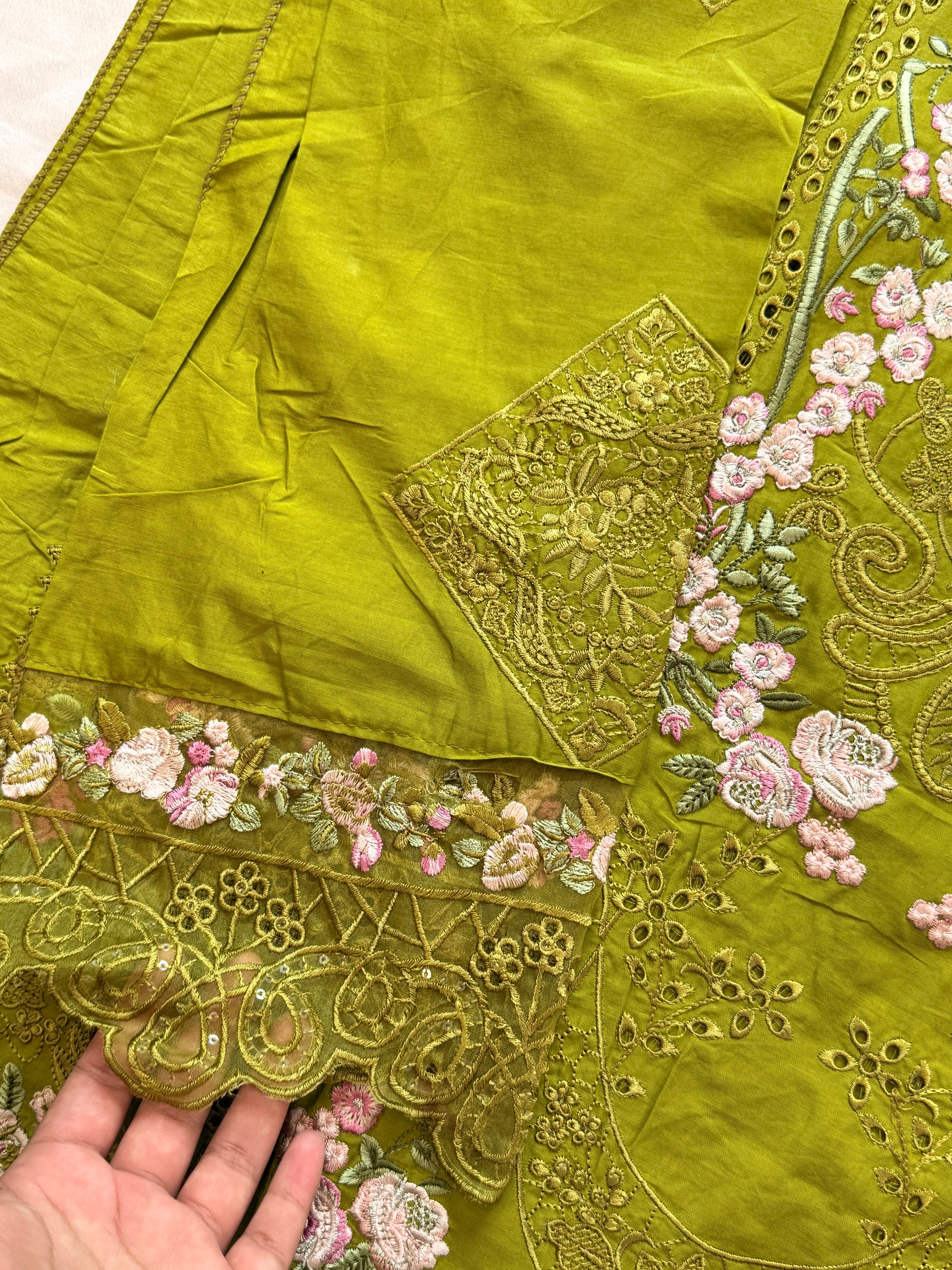 YUMNA COTTON EMBROIDERY SUIT 2 Q