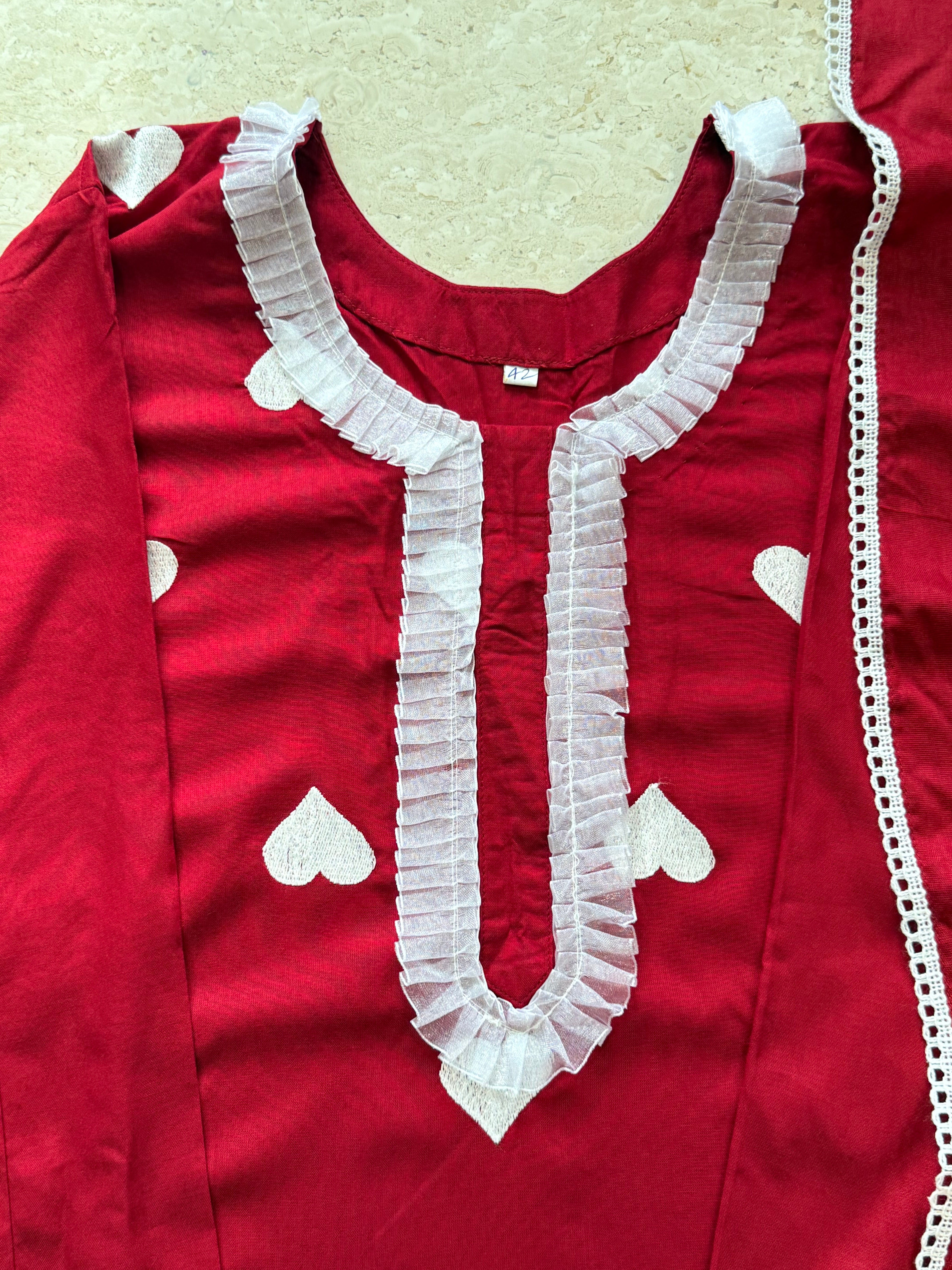 DILRUBA RAYON EMBROIDERY SUIT