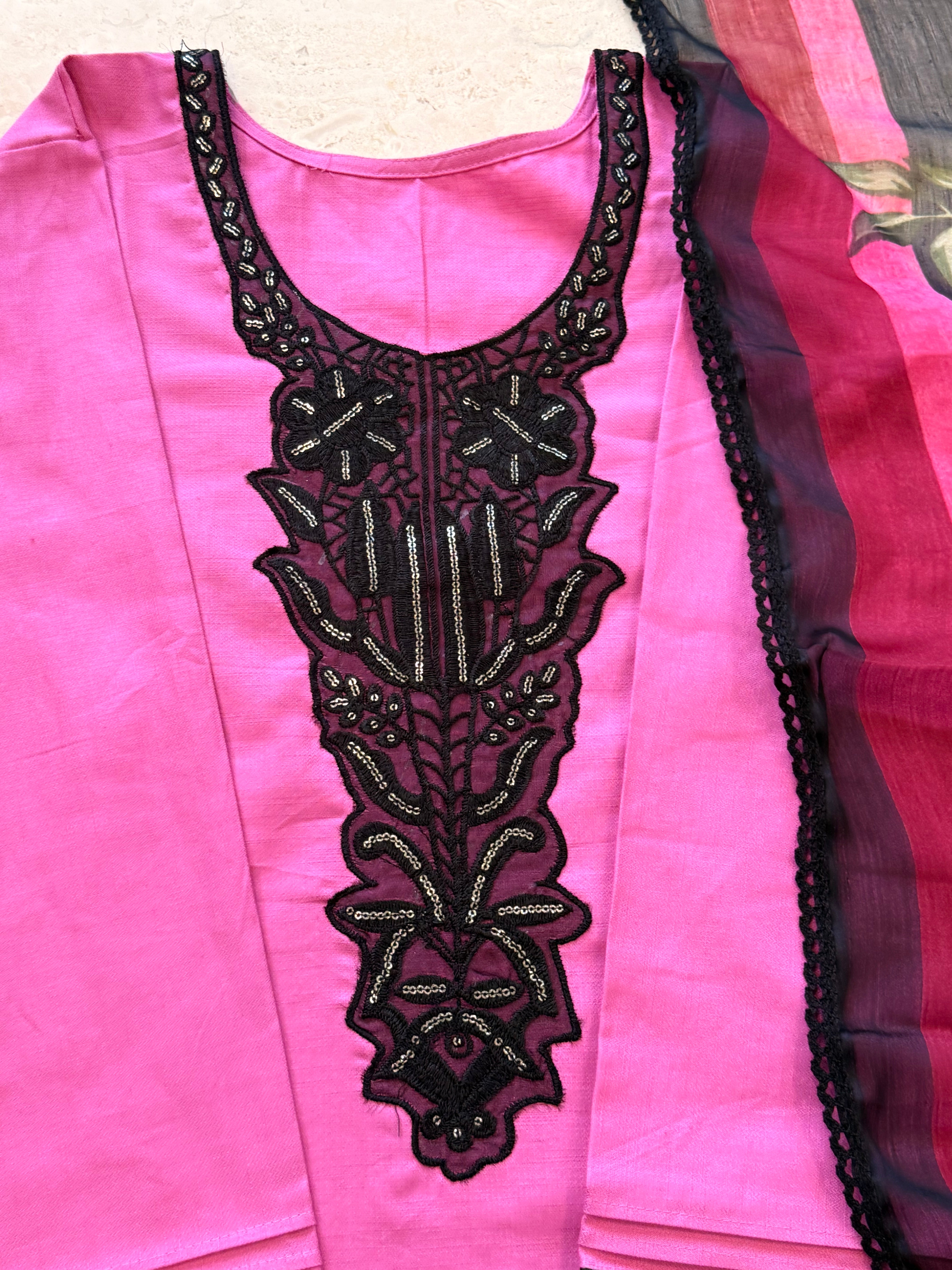 ANISA COTTON PATCH FARSHI SHALWAR SUIT 2