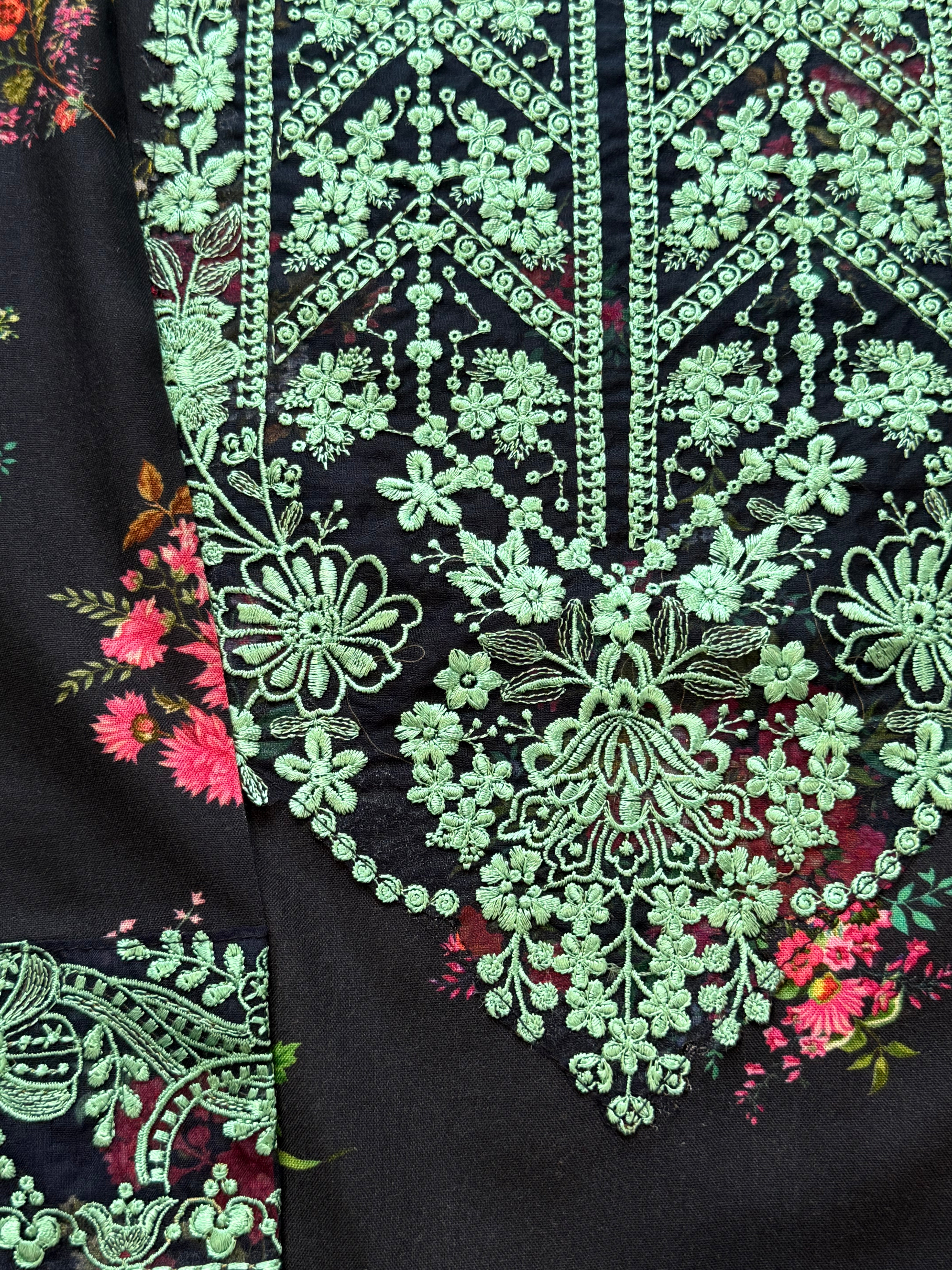 BAROQUE PATCH FARSHI SHALWAR SUIT 1