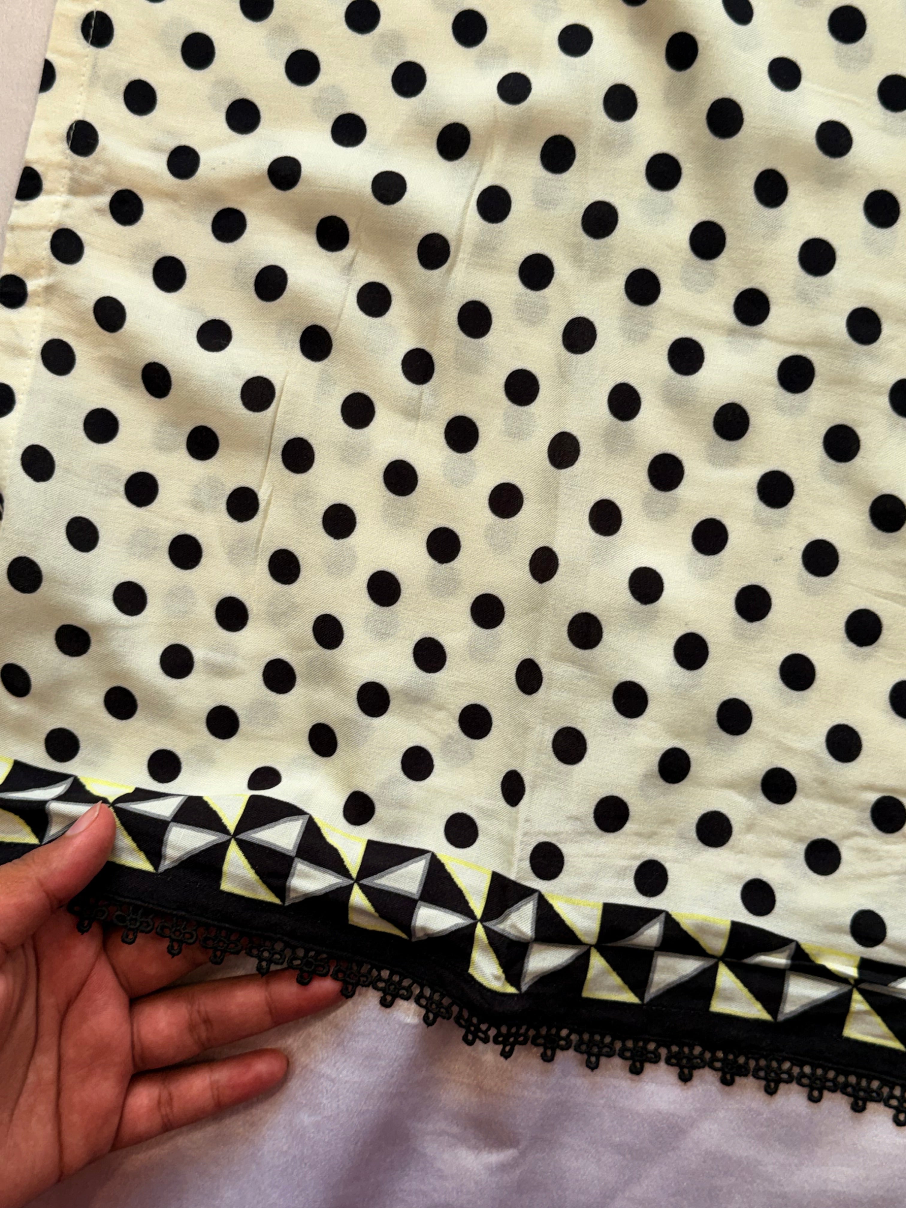 POLKA DOT RAYON SUIT 1