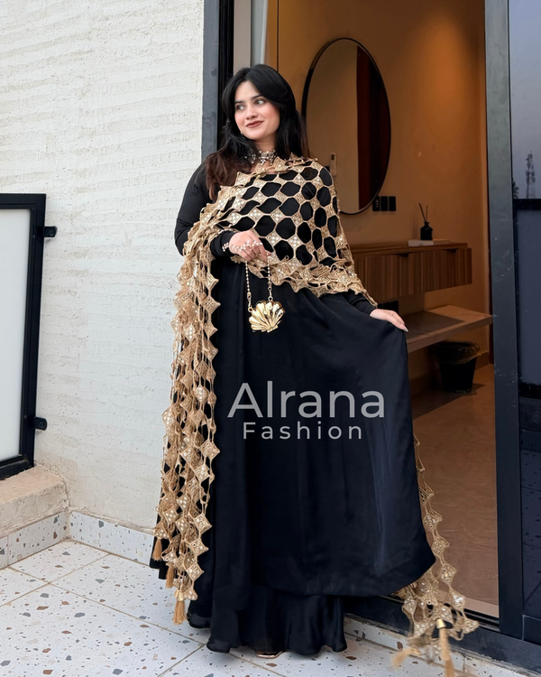 MAHARANI BLACK FROCK
