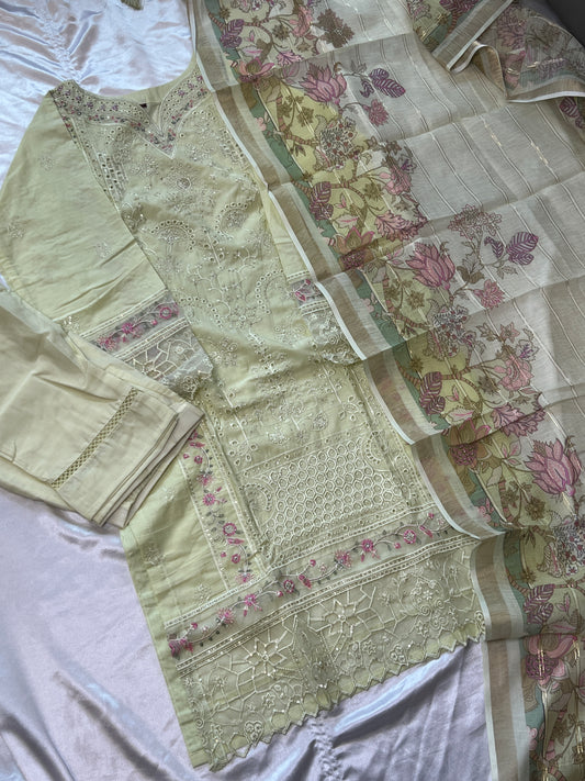 RAHI PURE COTTON EMBROIDERY SUIT 15