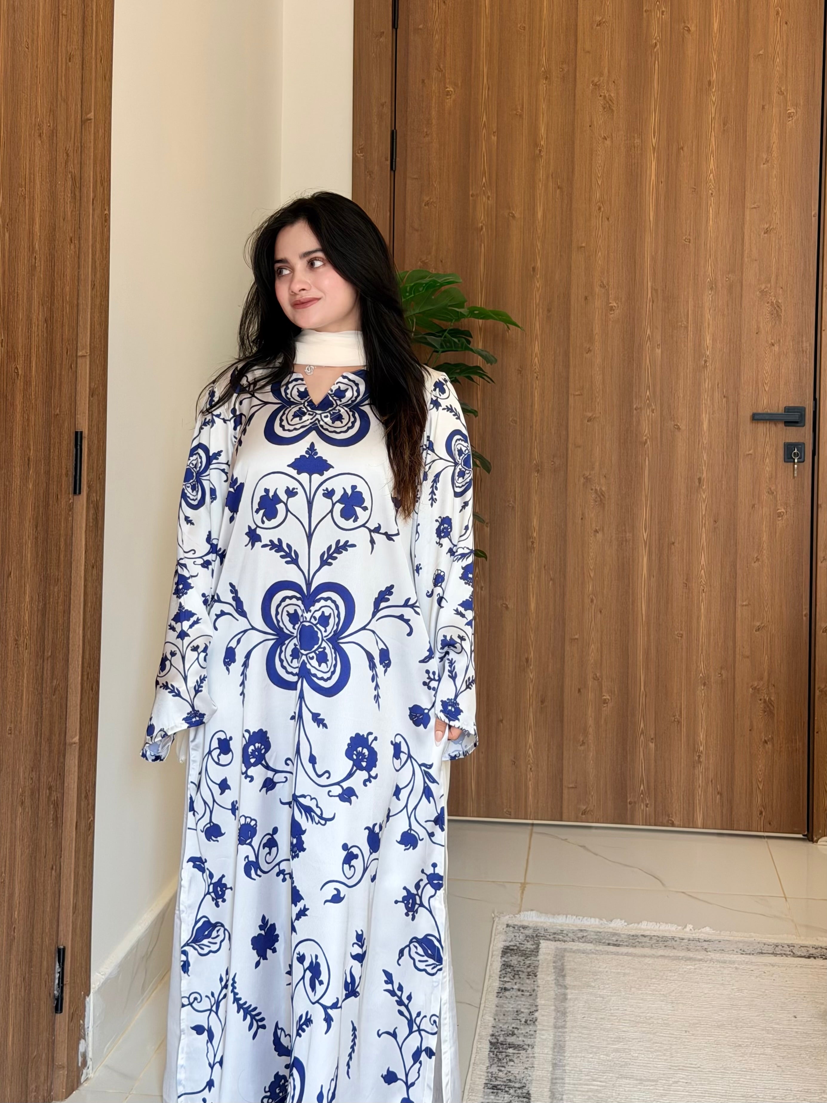 HARSHA SATIN KAFTAN SUIT 3