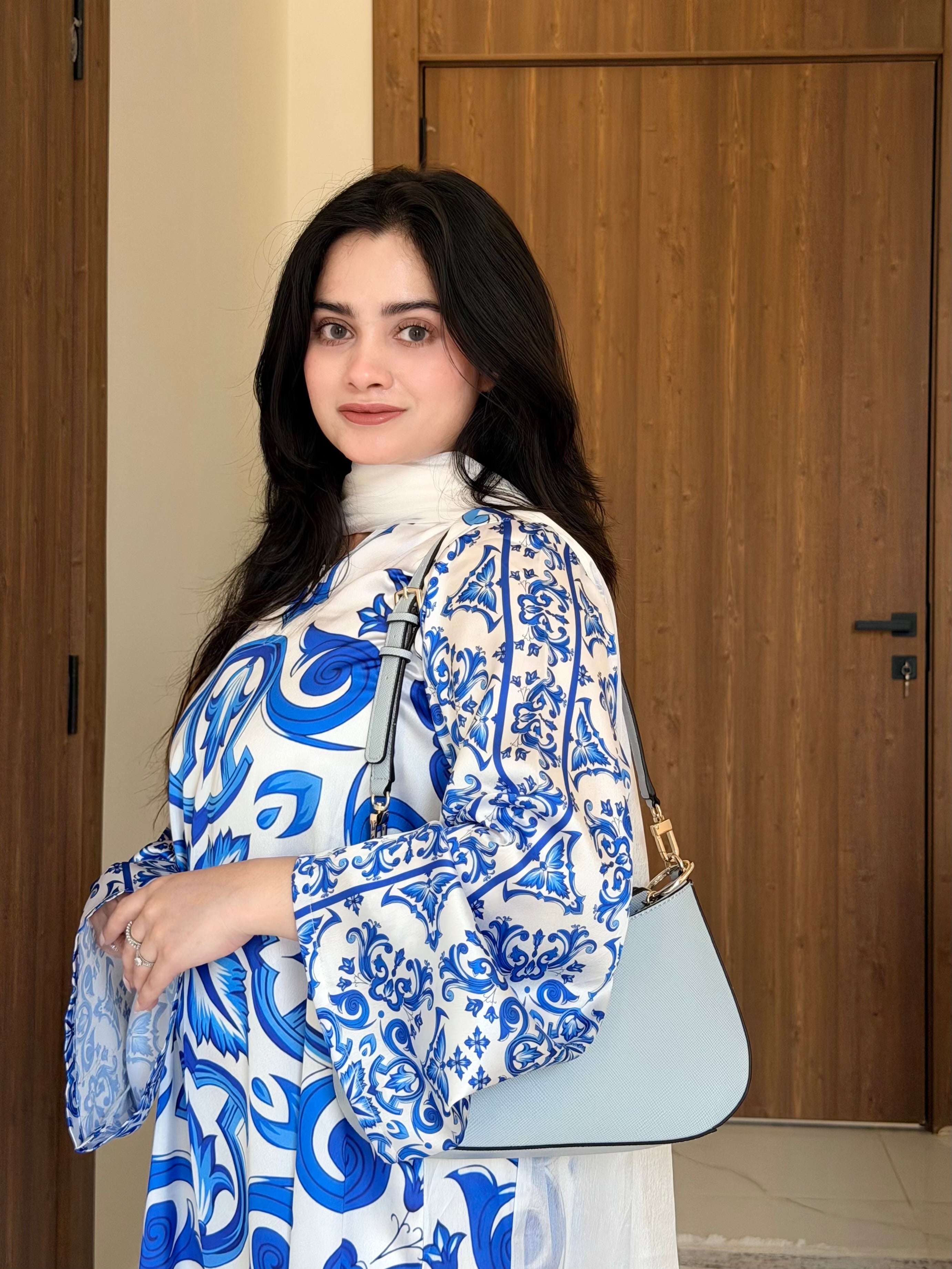 HARSHA SATIN KAFTAN SUIT 1