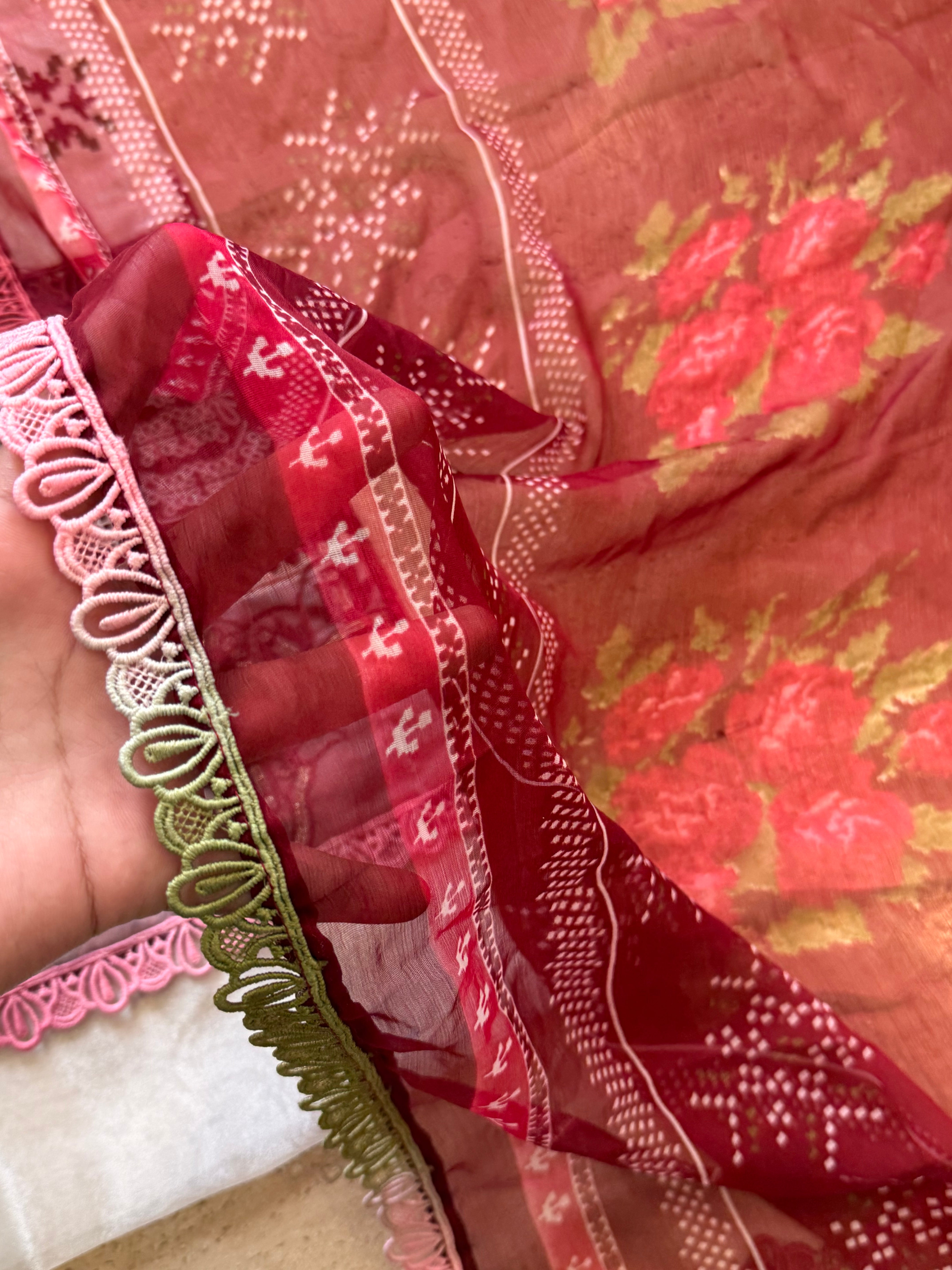 ZARA PATCH READYMADE SUIT 4