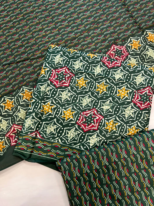 DT LAWN PRINTED SUIT 6