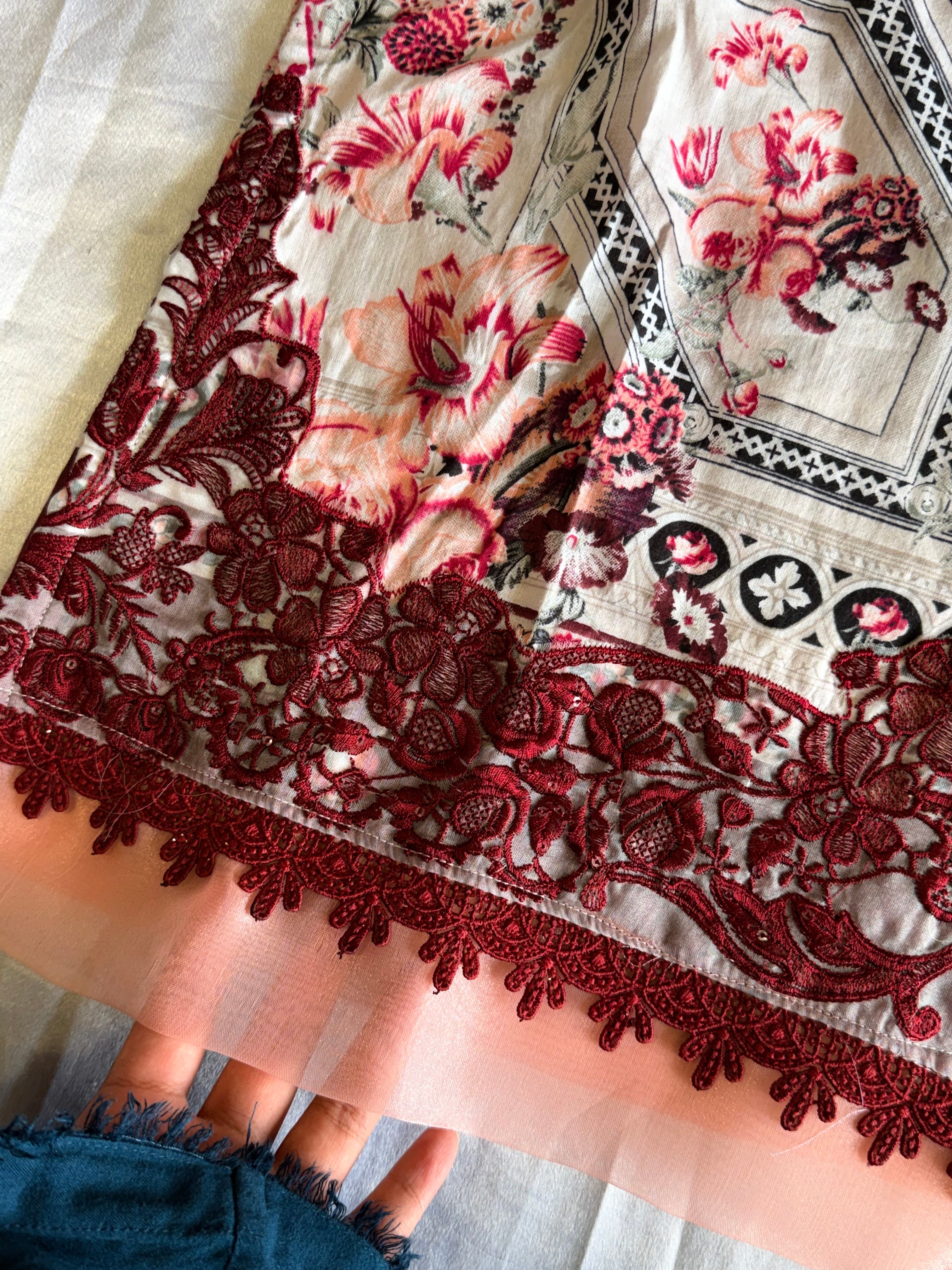 ELAF COTTON PATCH READYMADE SUIT