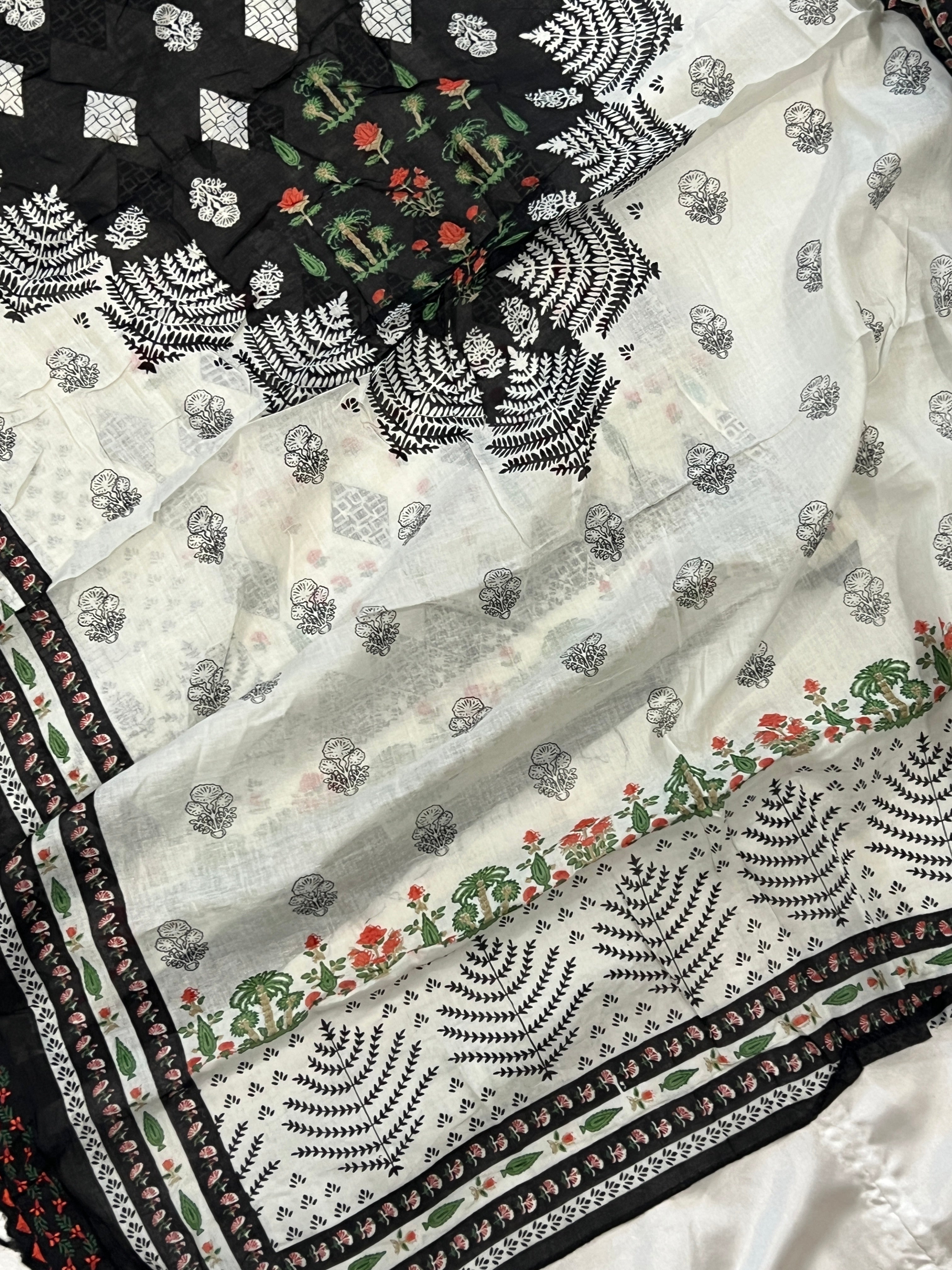 SABA BINSAEED LAWN EMBROIDERY SUIT 1
