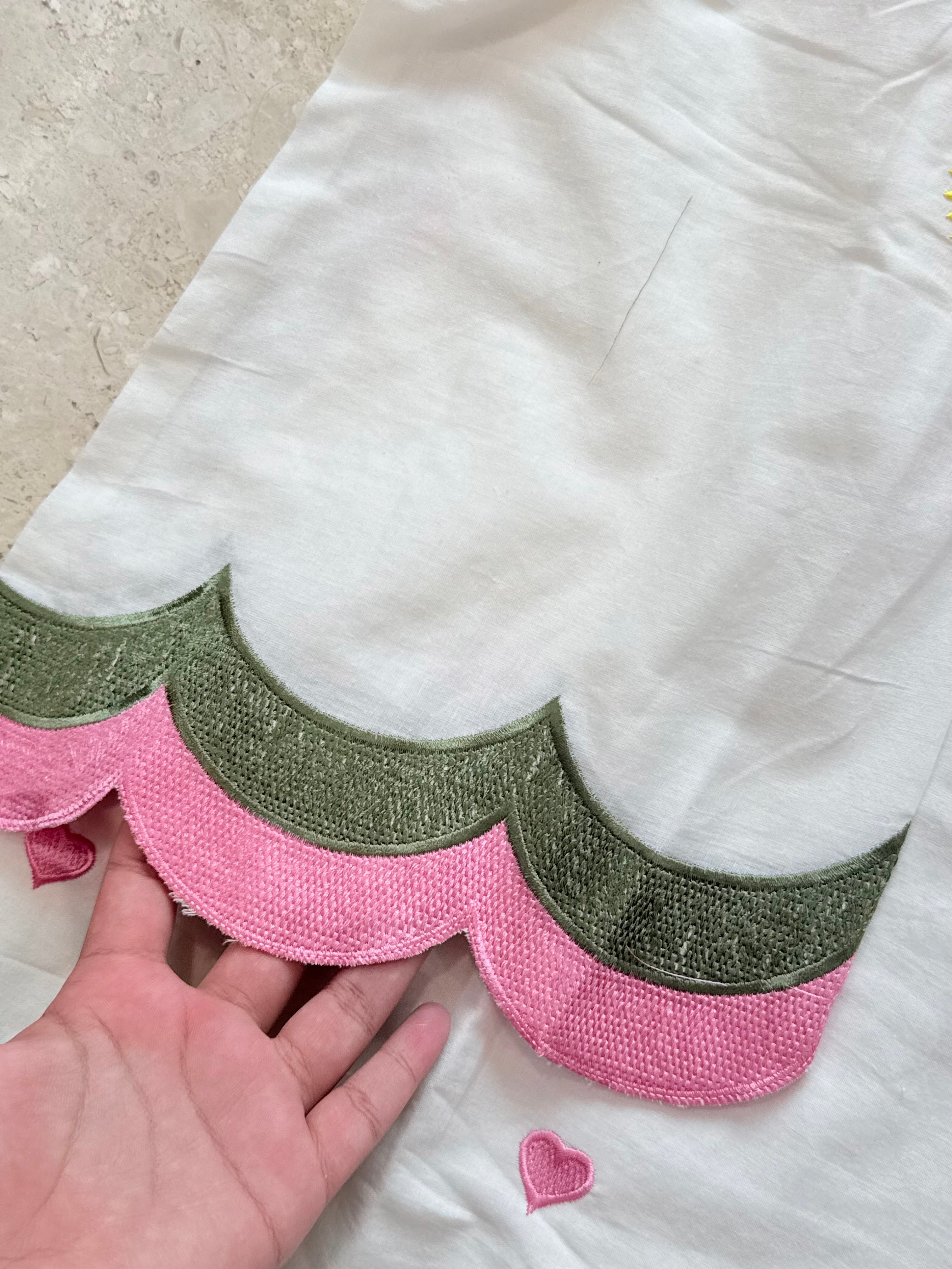 SWEETHEART LAWN EMBROIDERY SUIT