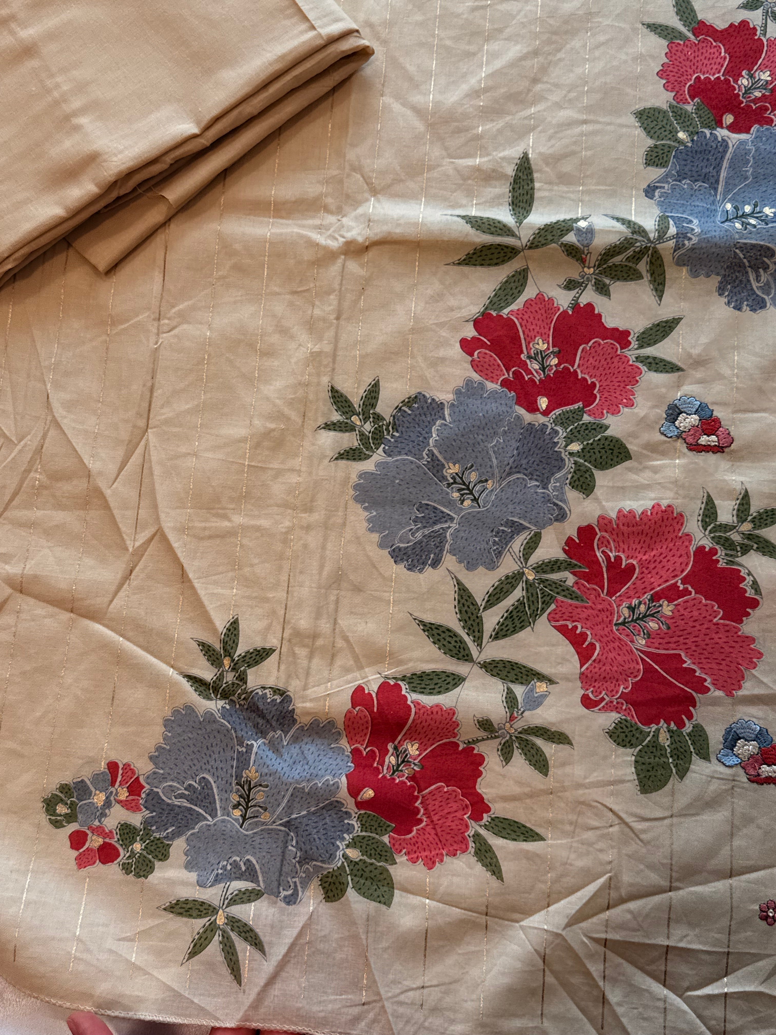MUMTAZ LAWN EMBROIDERY SUIT 3