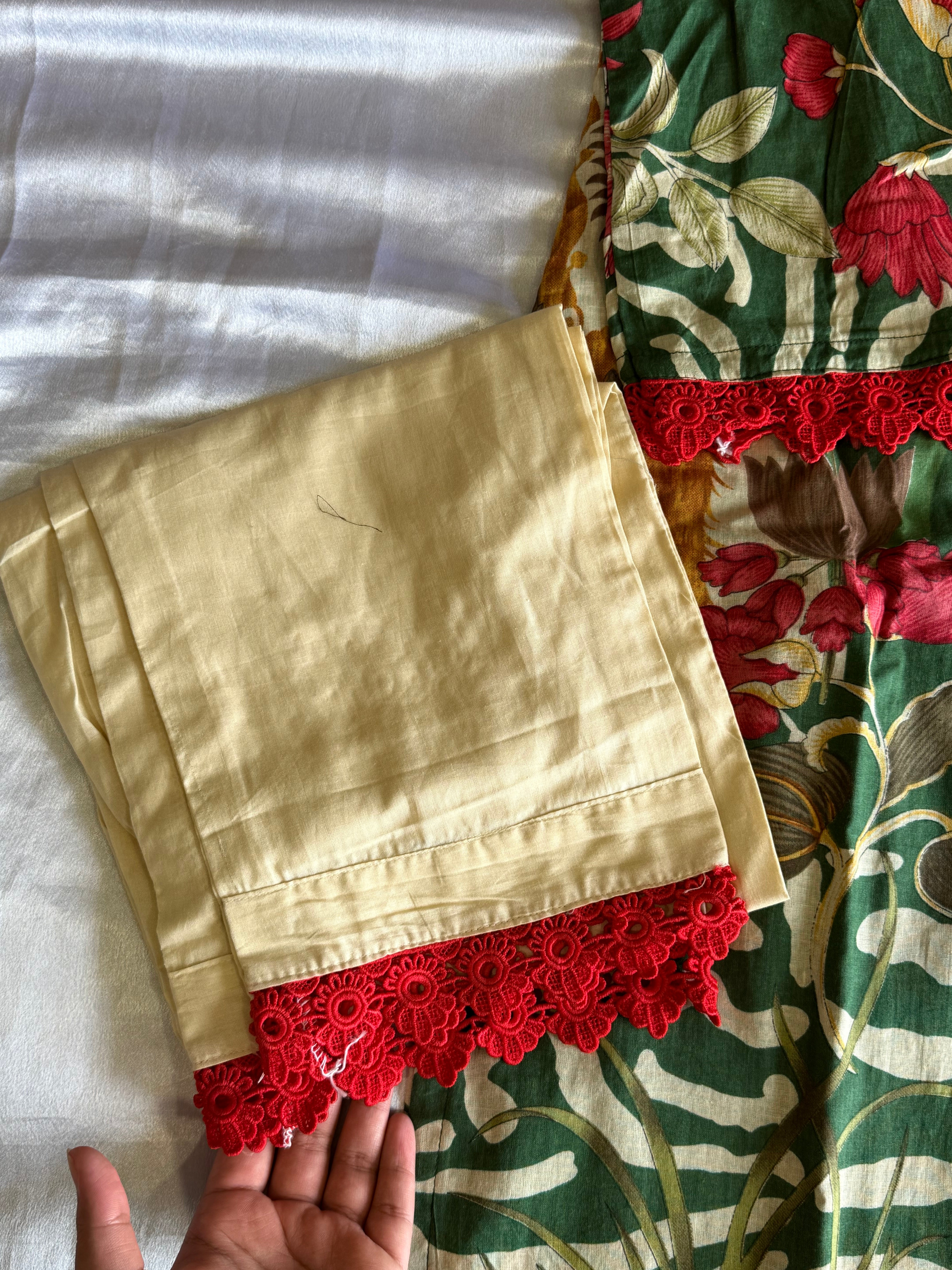 MARIA B COTTON PATCH READYMADE SUIT 5