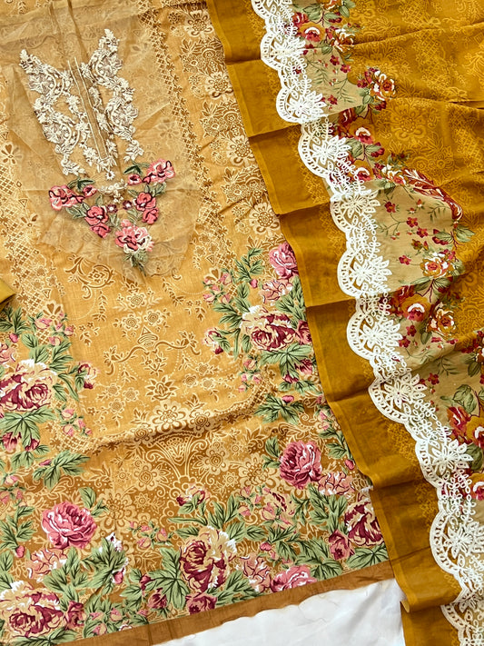 JADE COTTON EMBROIDERY SUIT 10