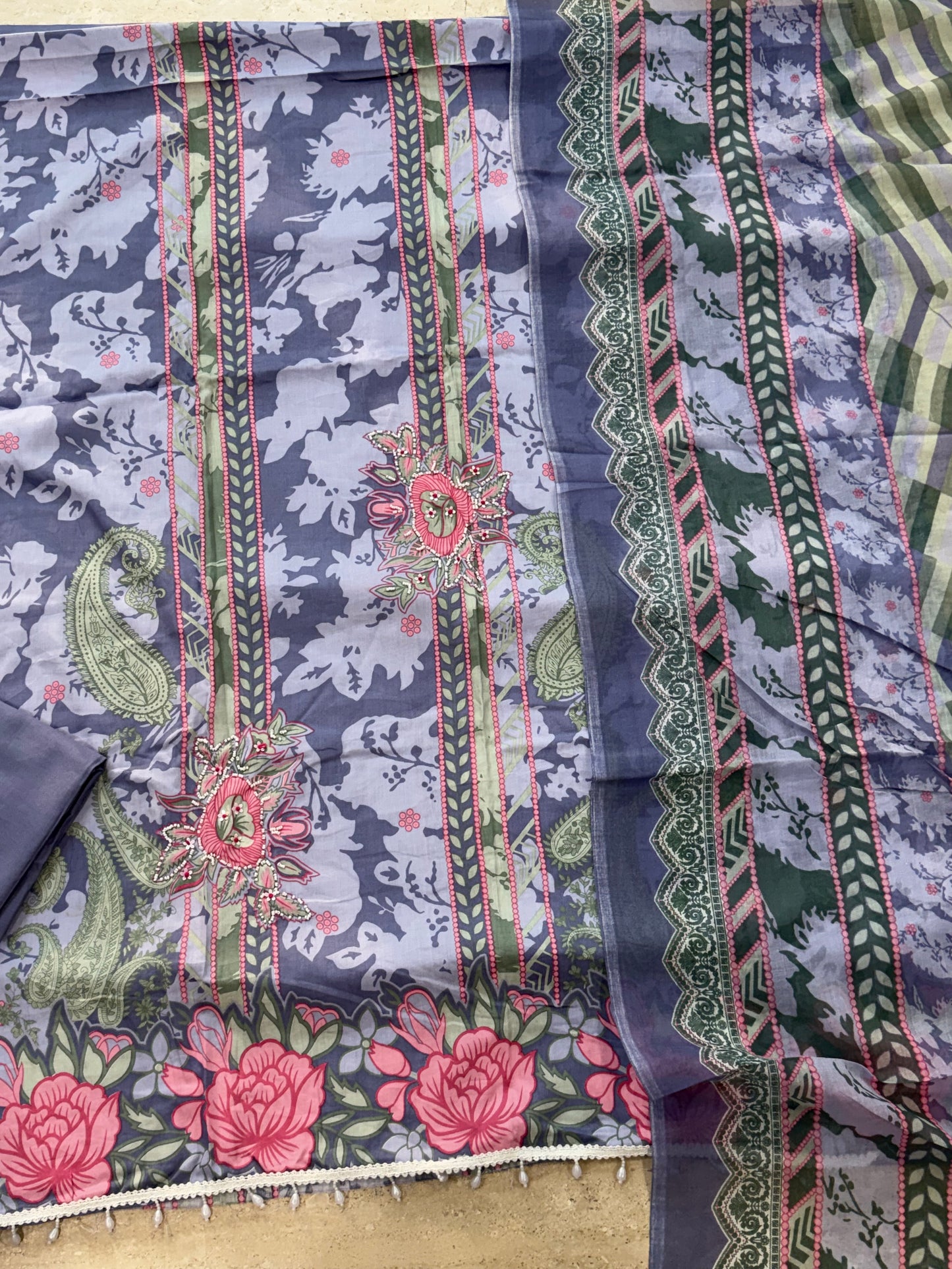 ROZANA PURE COTTON SUIT 16 Q