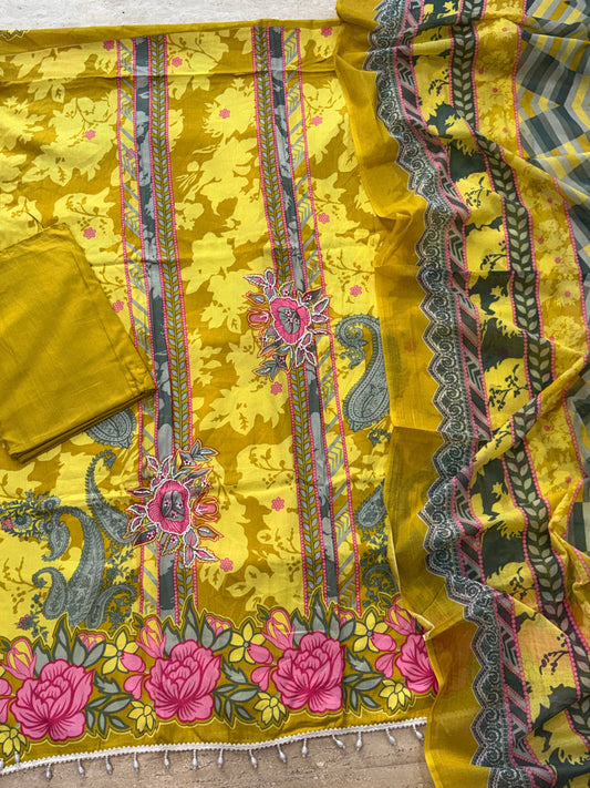 ROZANA PURE COTTON SUIT 15 Q