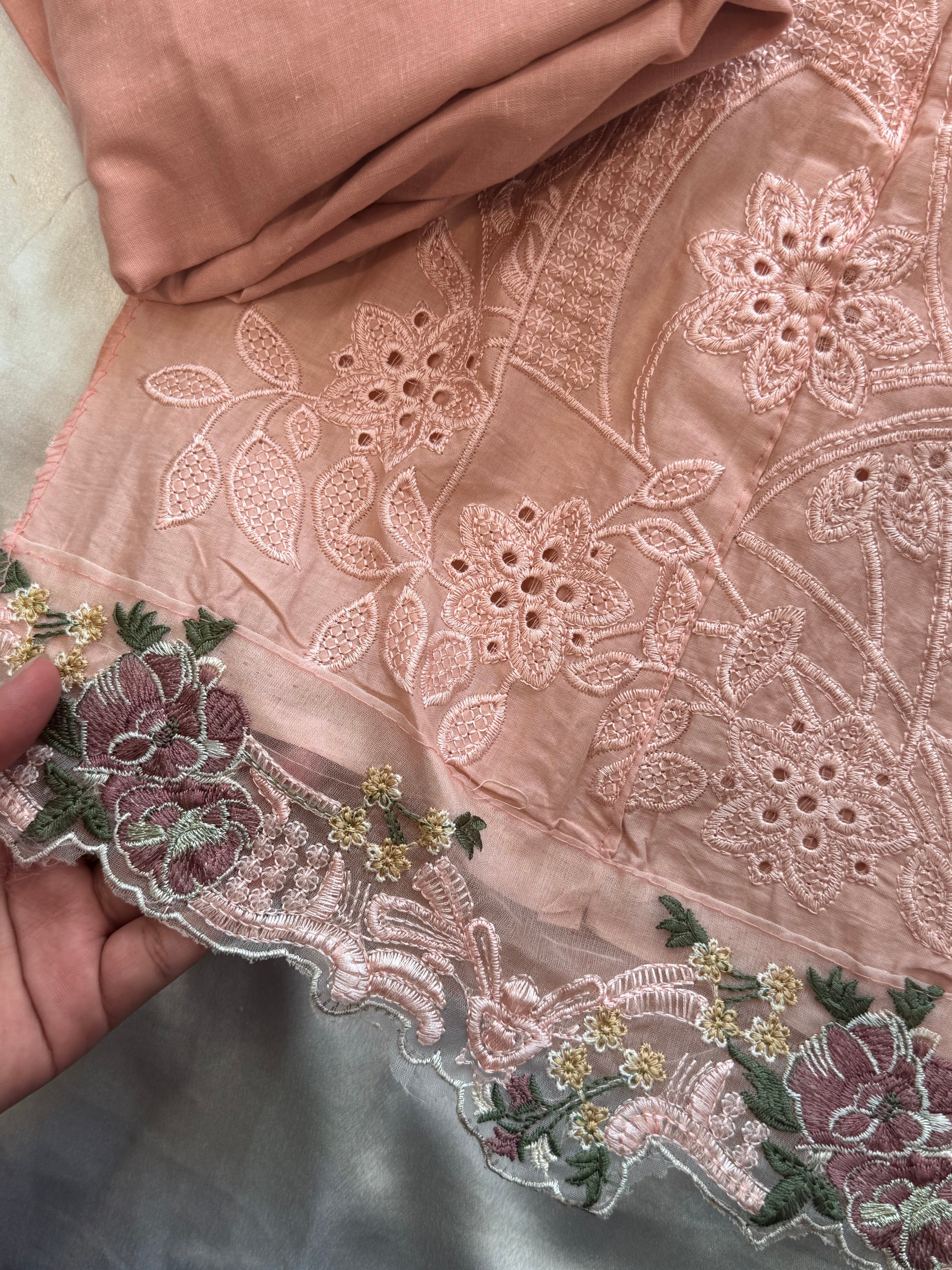 ELAAF COTTON EMBROIDERY SUIT 2 Q