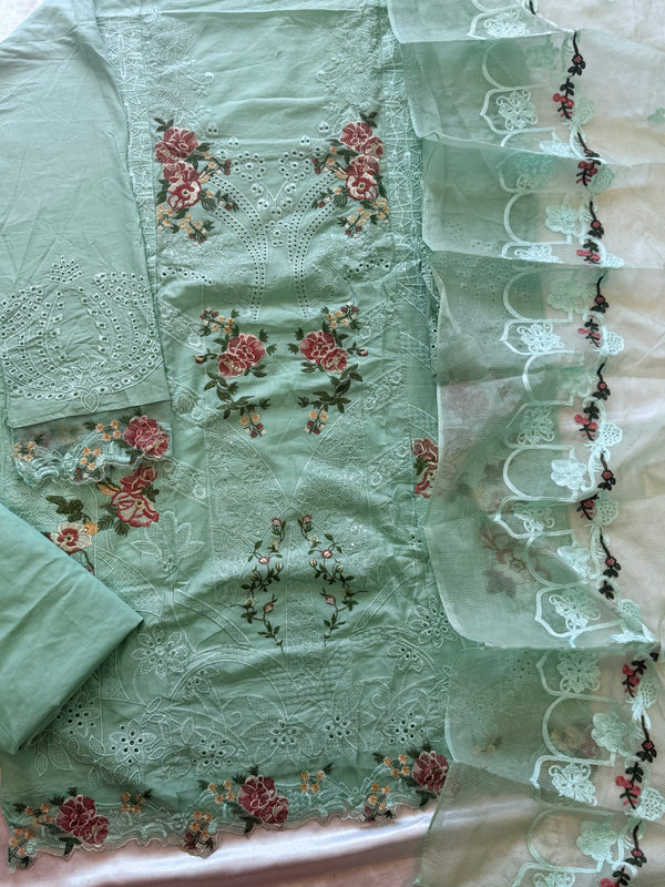 ELAAF COTTON EMBROIDERY SUIT 3 Q