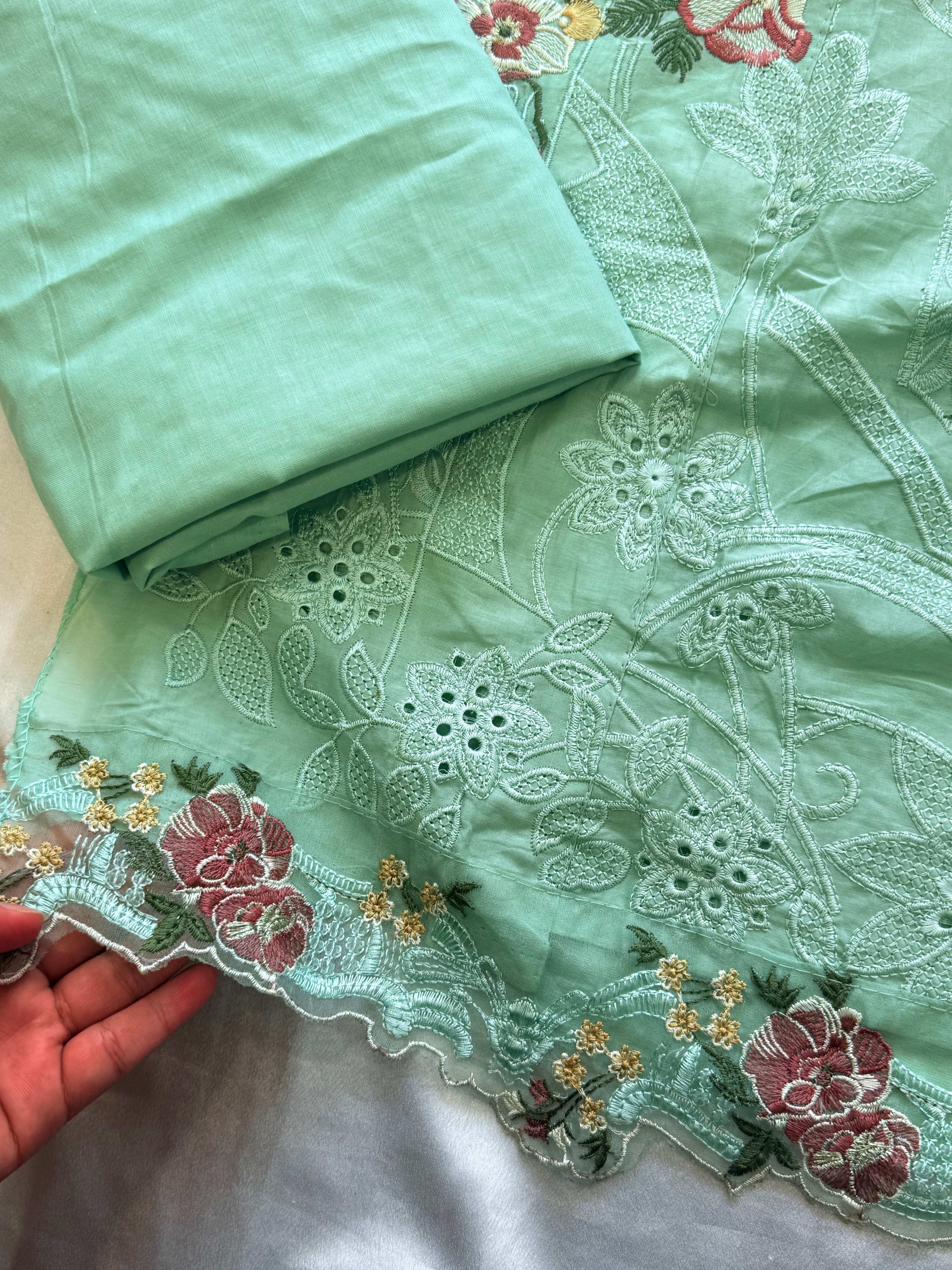 ELAAF COTTON EMBROIDERY SUIT 3 Q