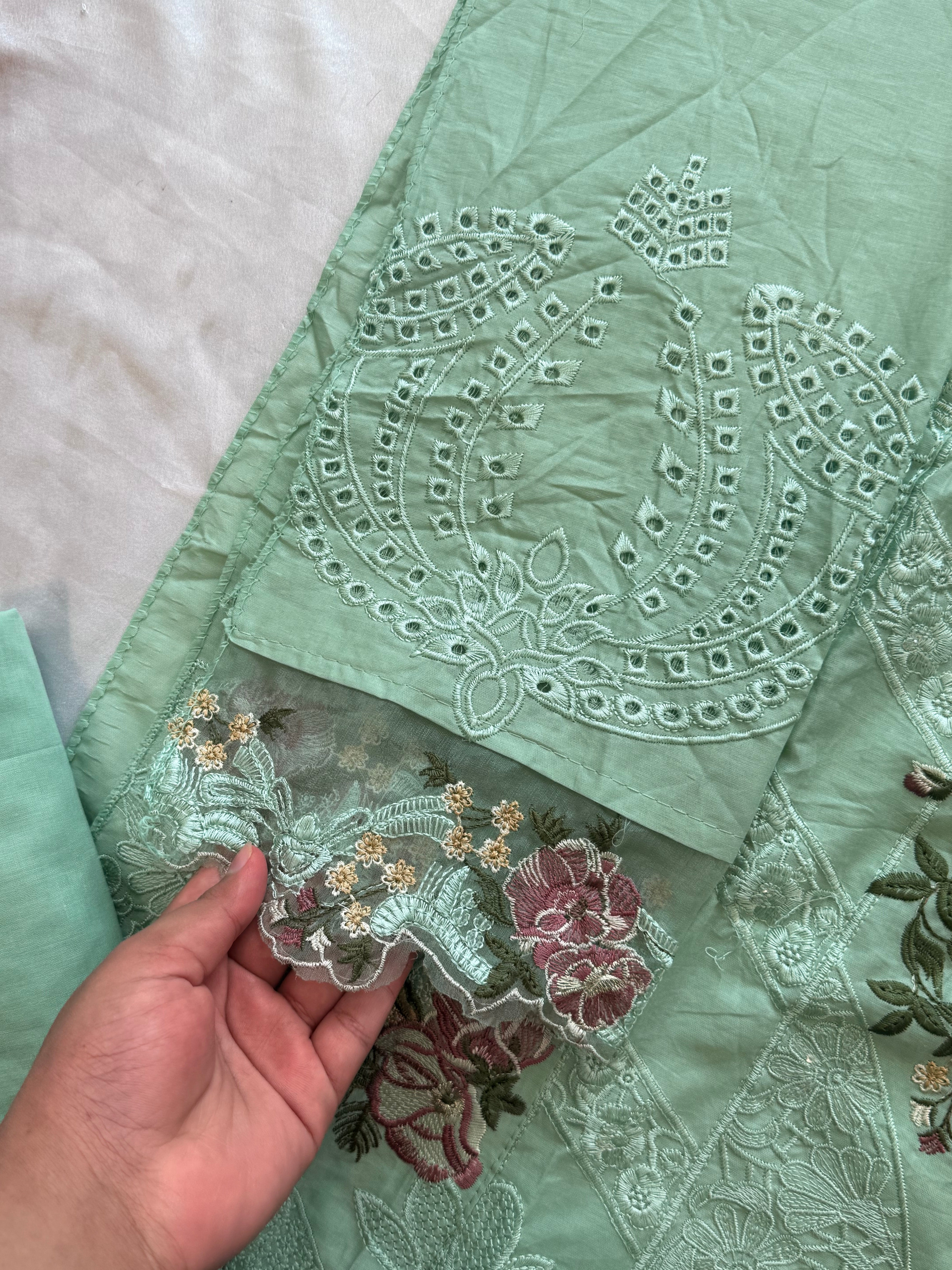 ELAAF COTTON EMBROIDERY SUIT 3 Q