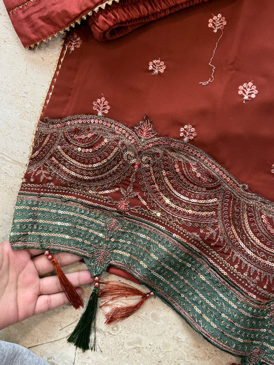 NOOR -E-GEORGETTE READYMADE SUIT 3