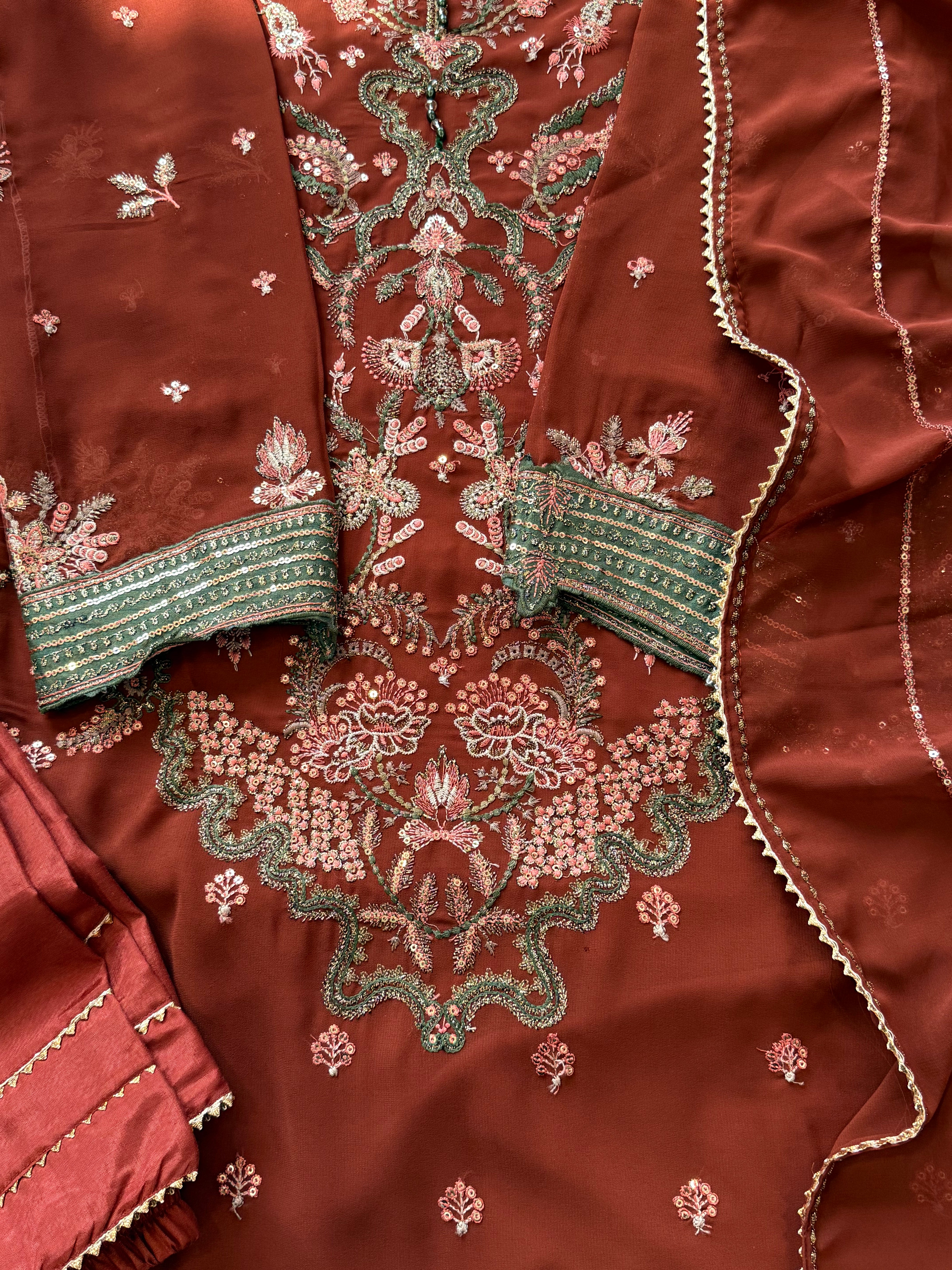 NOOR -E-GEORGETTE READYMADE SUIT 3