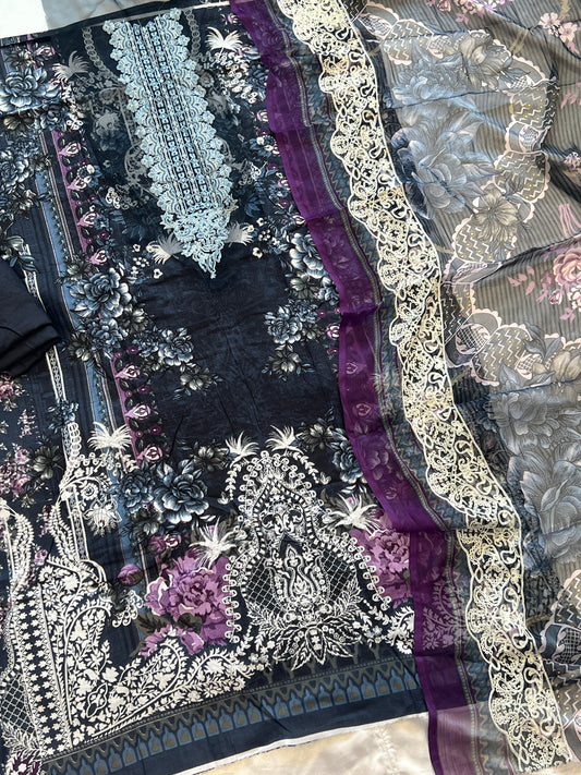 JADE COTTON EMBROIDERY SUIT 13