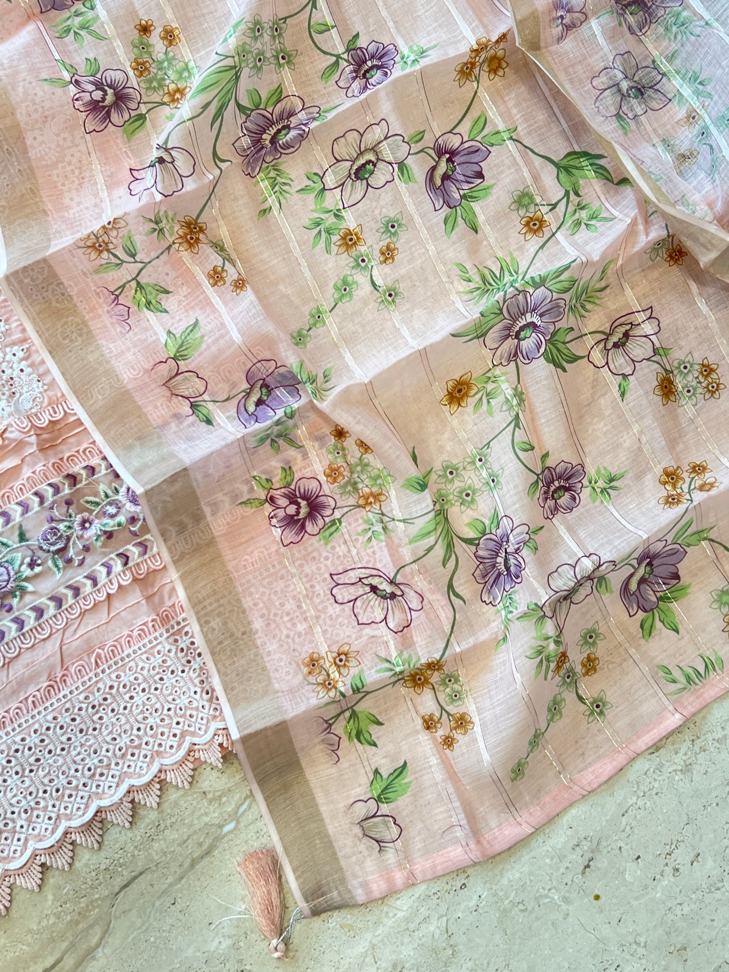 RAHI PURE COTTON EMBROIDERY SUIT 1