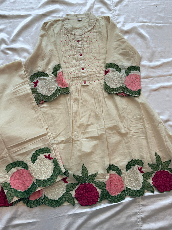 FROCK CO-ORD READYMADE SUIT Q