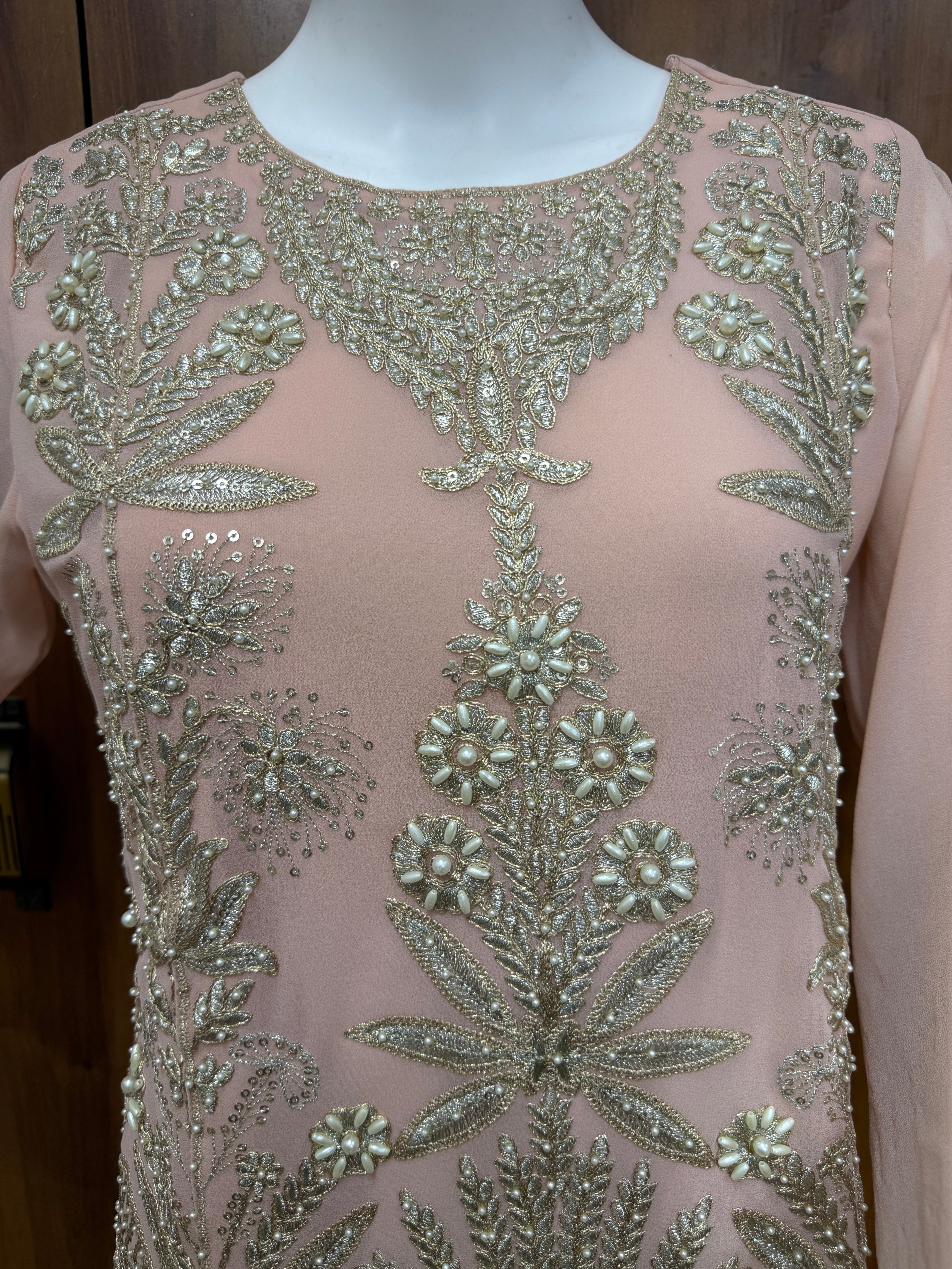 MARIA B CHIFFON READYMADE SUIT 1