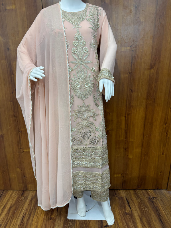 MARIA B CHIFFON READYMADE SUIT 1