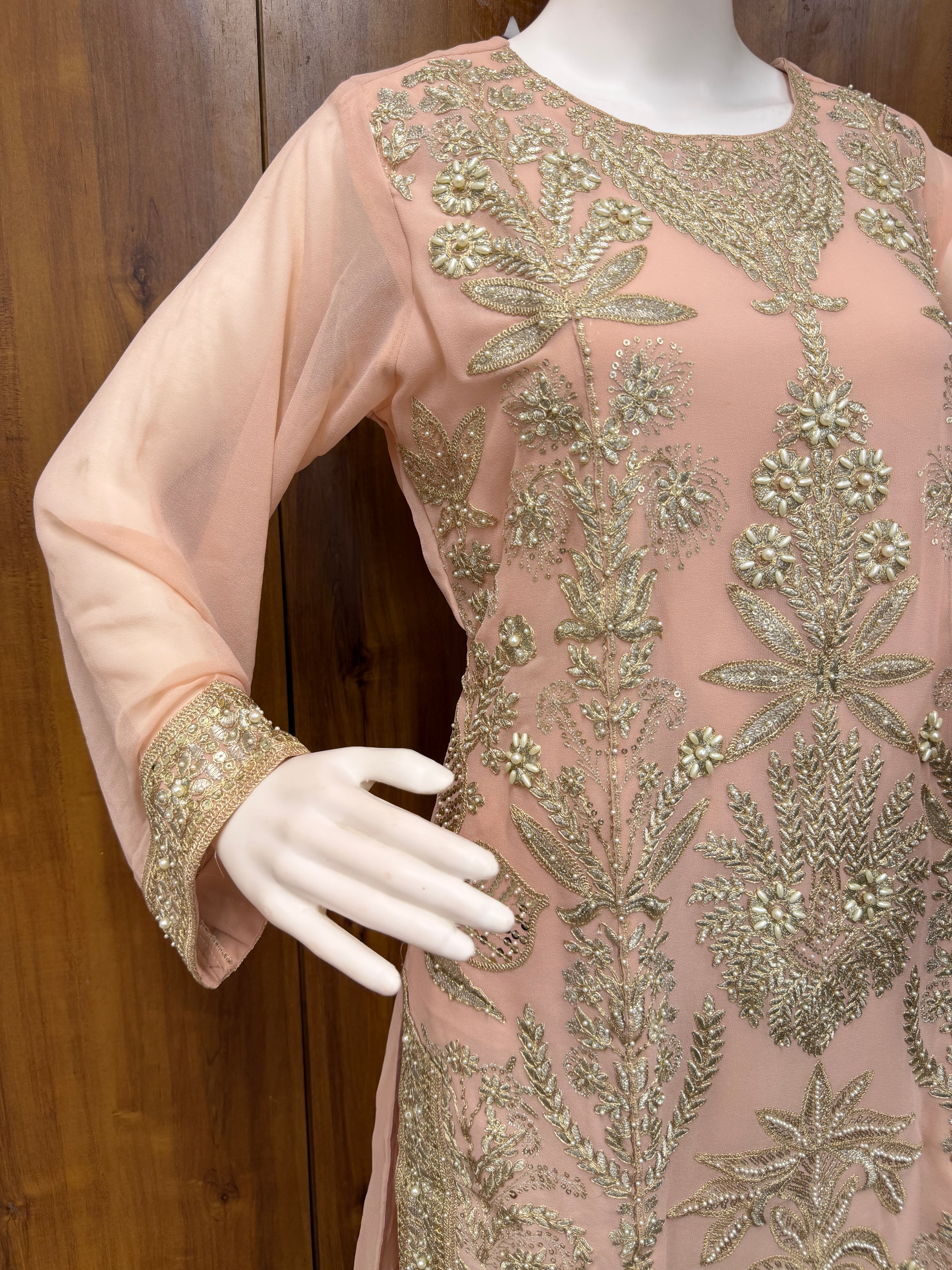 MARIA B CHIFFON READYMADE SUIT 1