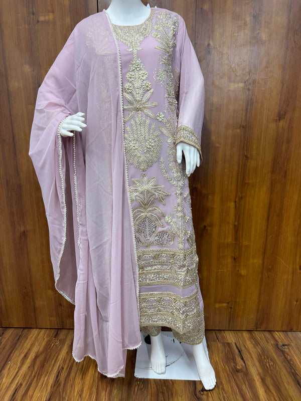 MARIA B CHIFFON READYMADE SUIT 2 Q