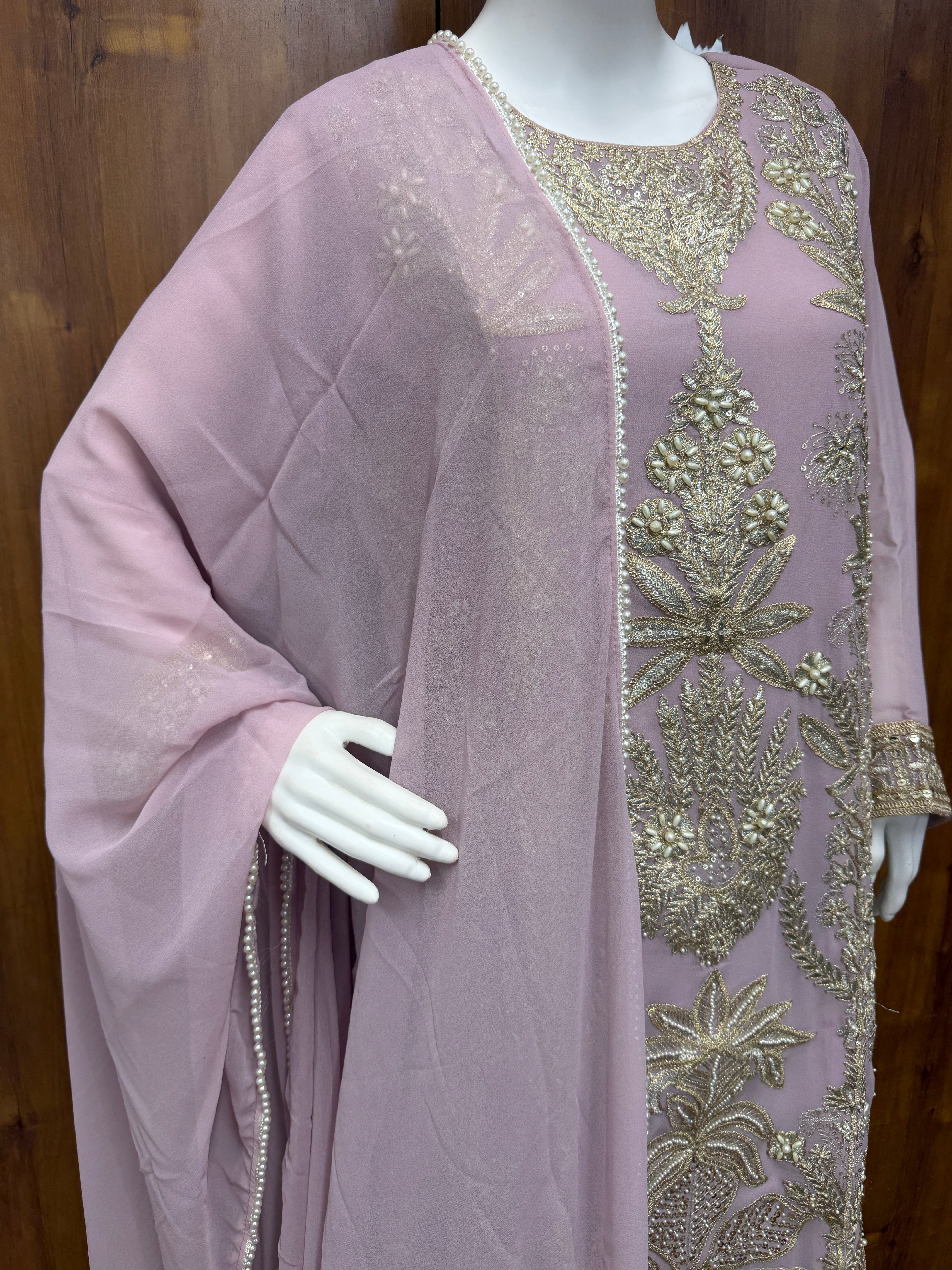 MARIA B CHIFFON READYMADE SUIT 2 Q