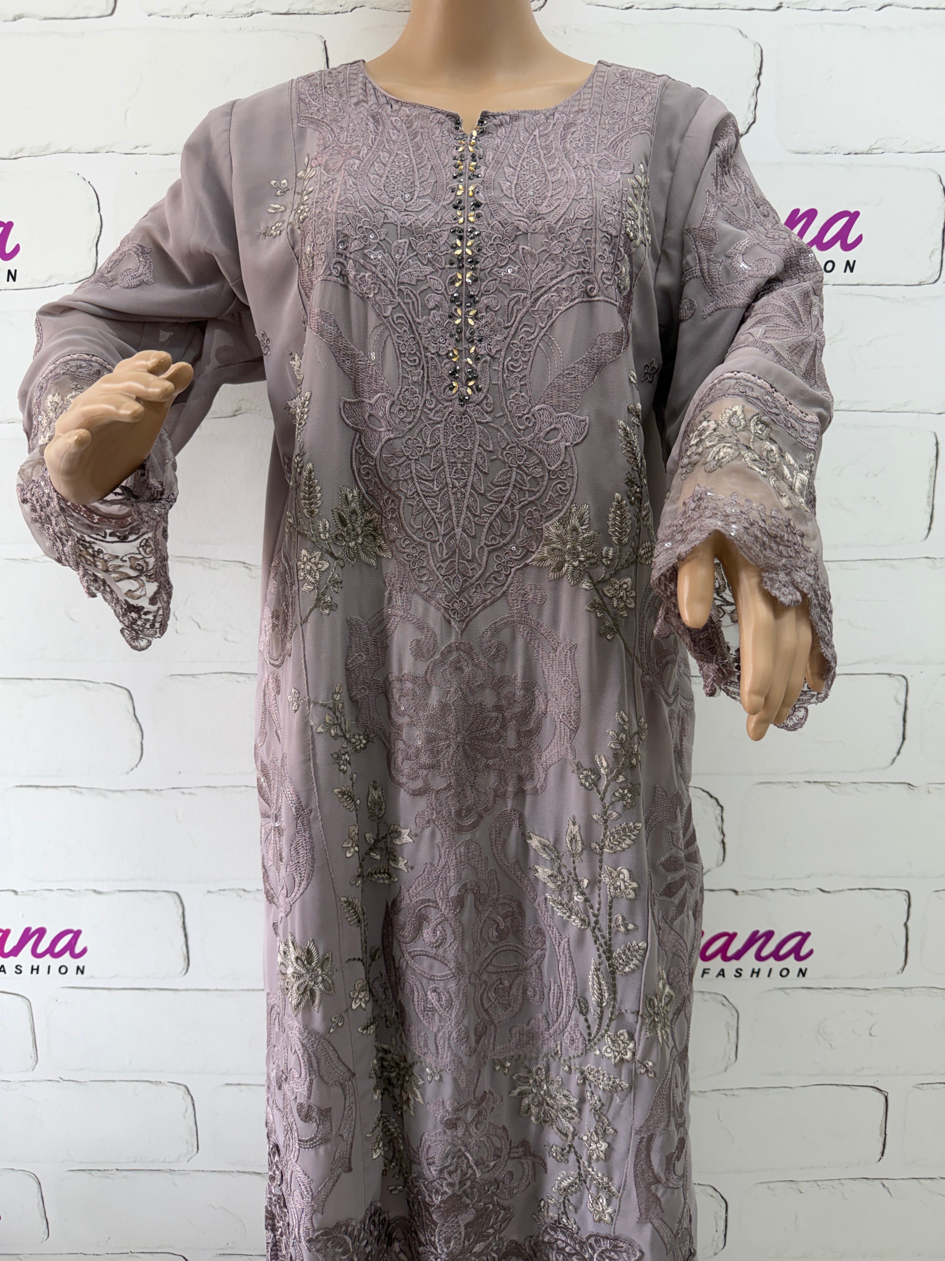 MARIA B CHIFFON READYMADE SUIT 5 Q