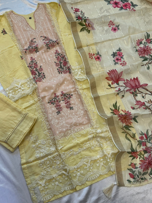 RAHI PURE COTTON EMBROIDERY SUIT 12