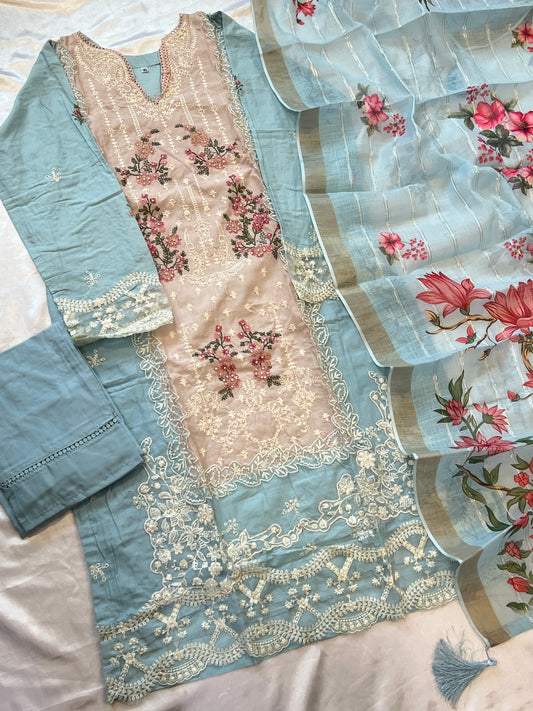 RAHI PURE COTTON EMBROIDERY SUIT 13