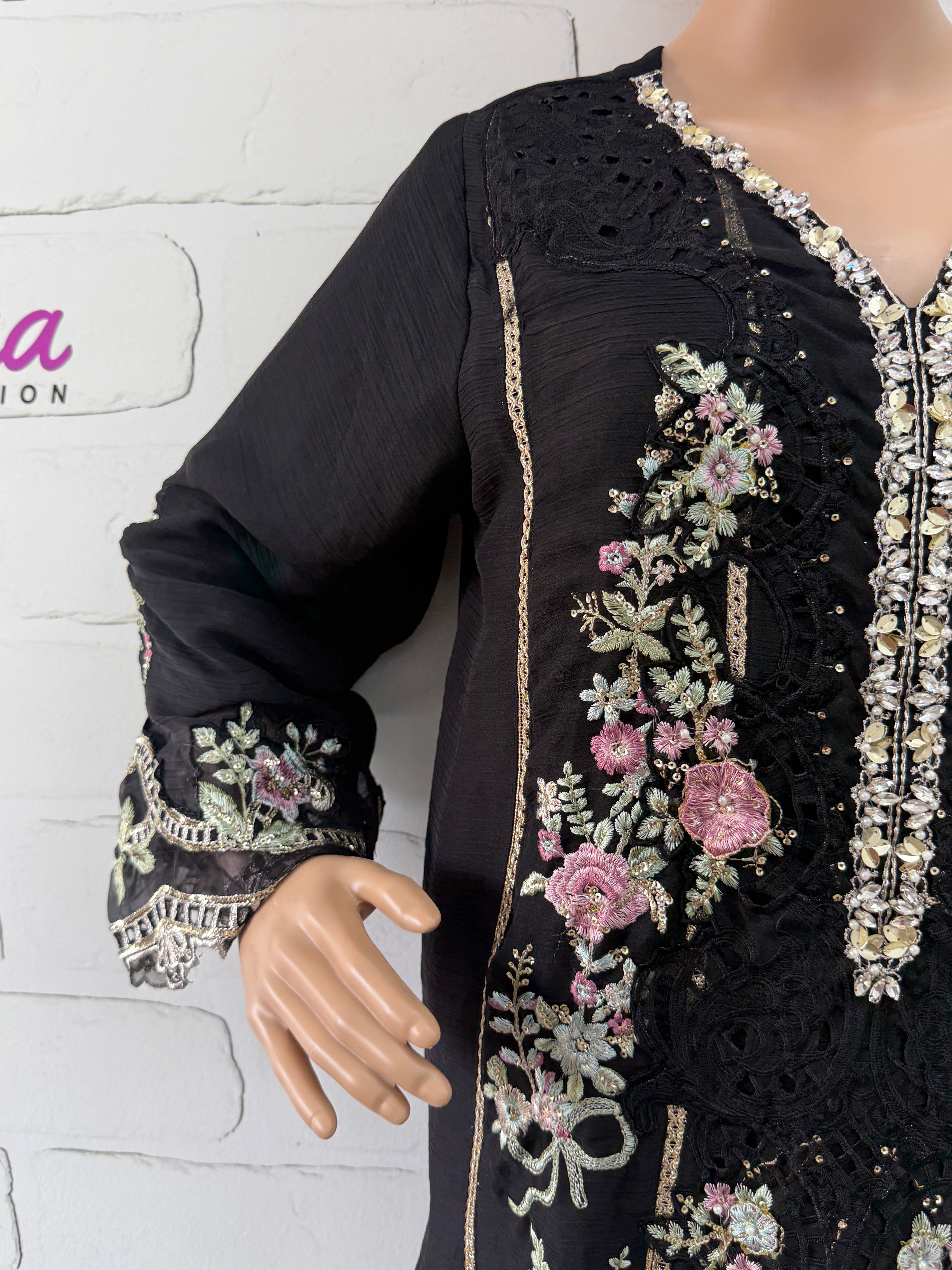 MARIA B CHIFFON READYMADE SUIT 4Q