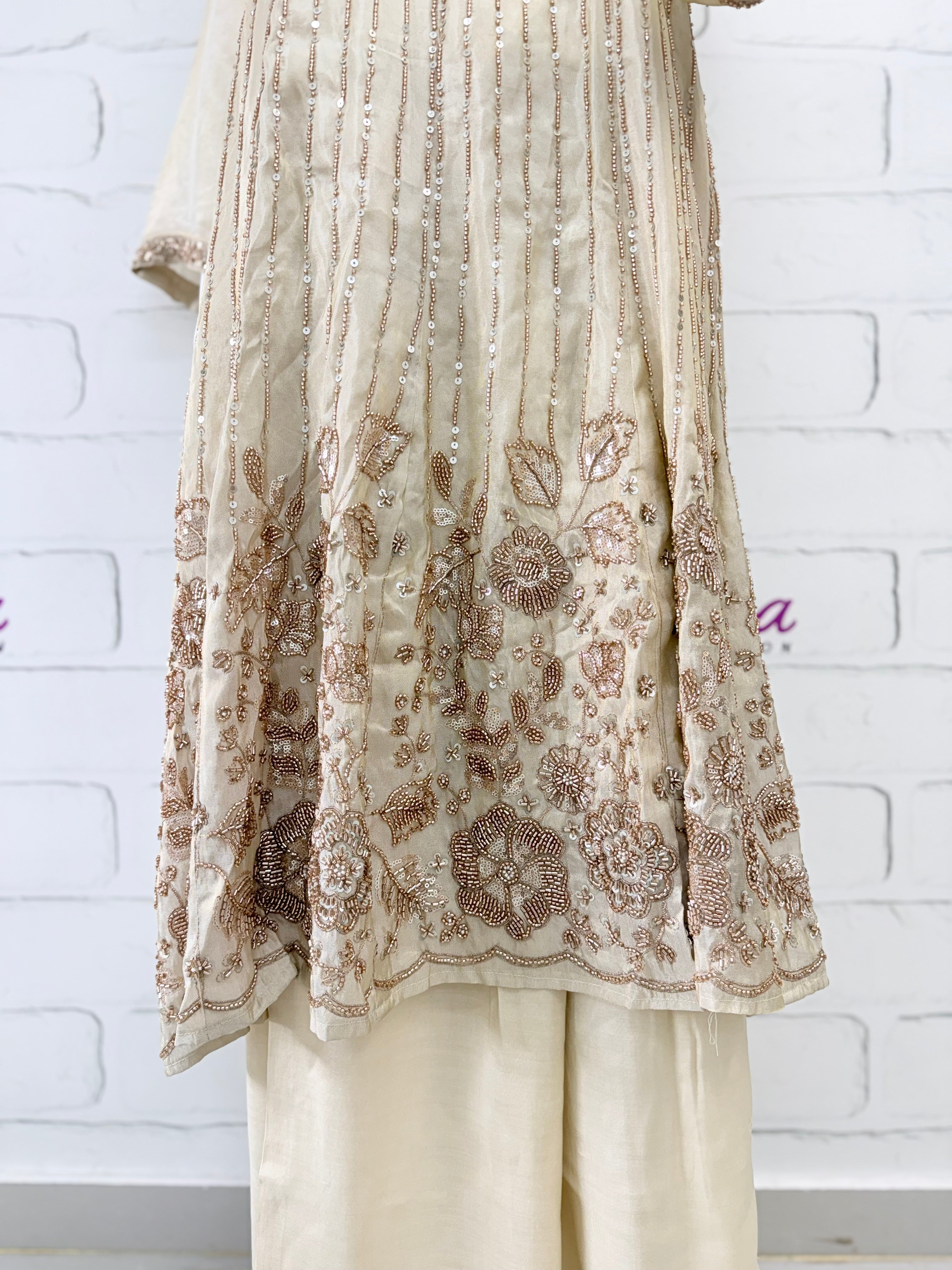 PARO PEACH HANDWORK FROCK 103