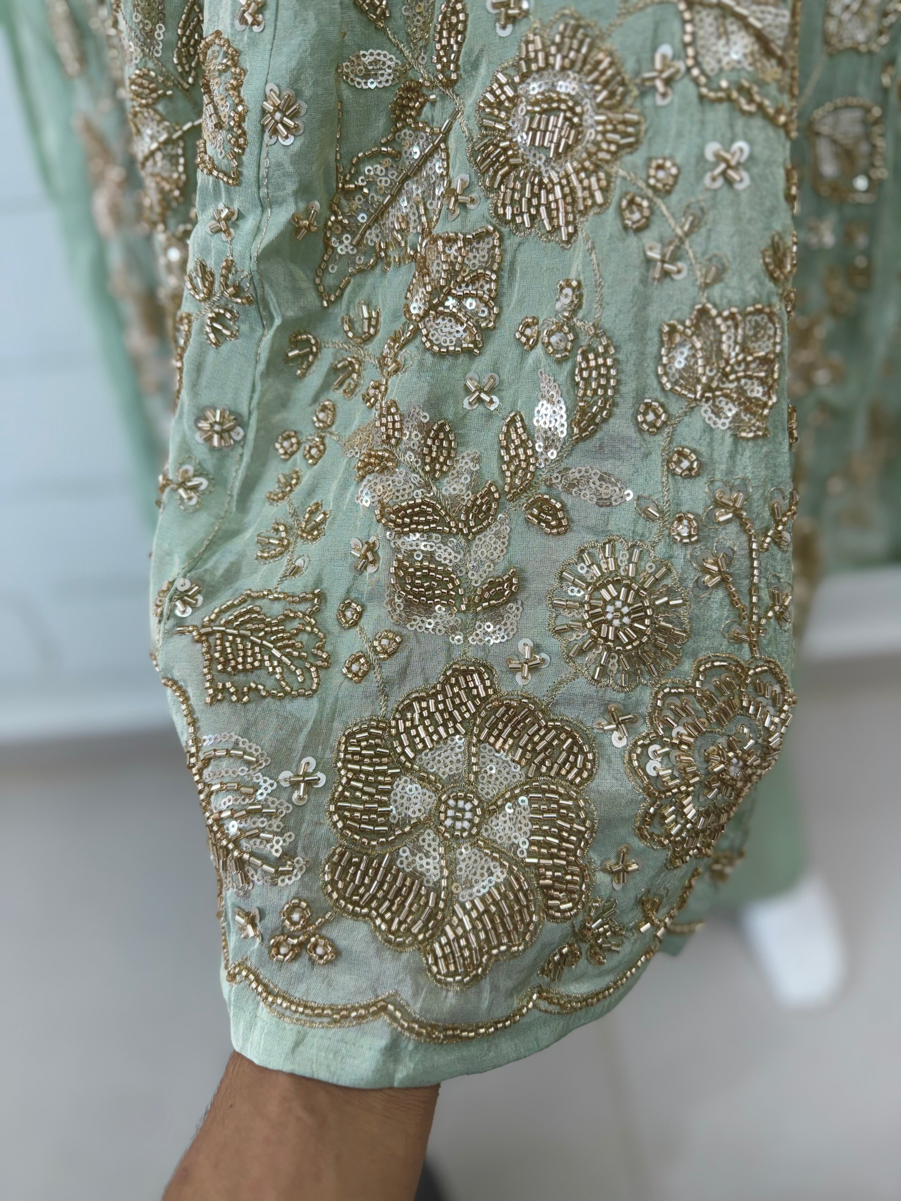 PARO PEACH HANDWORK FROCK 102